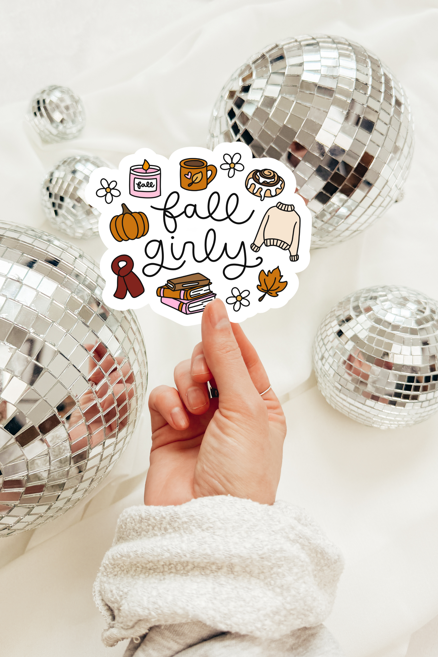 Fall Girly Sticker