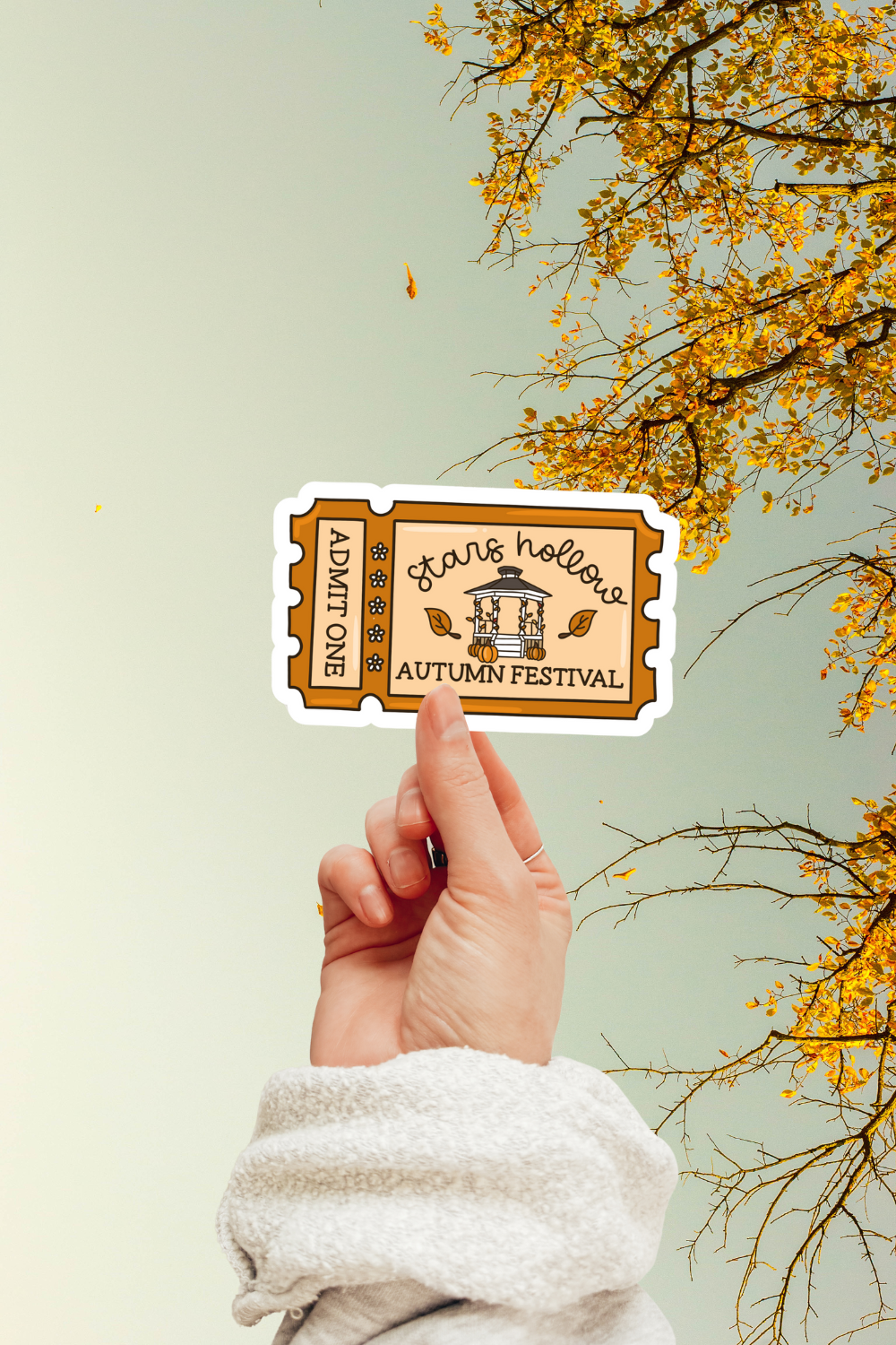 Stars Hollow Autumn Festival Sticker