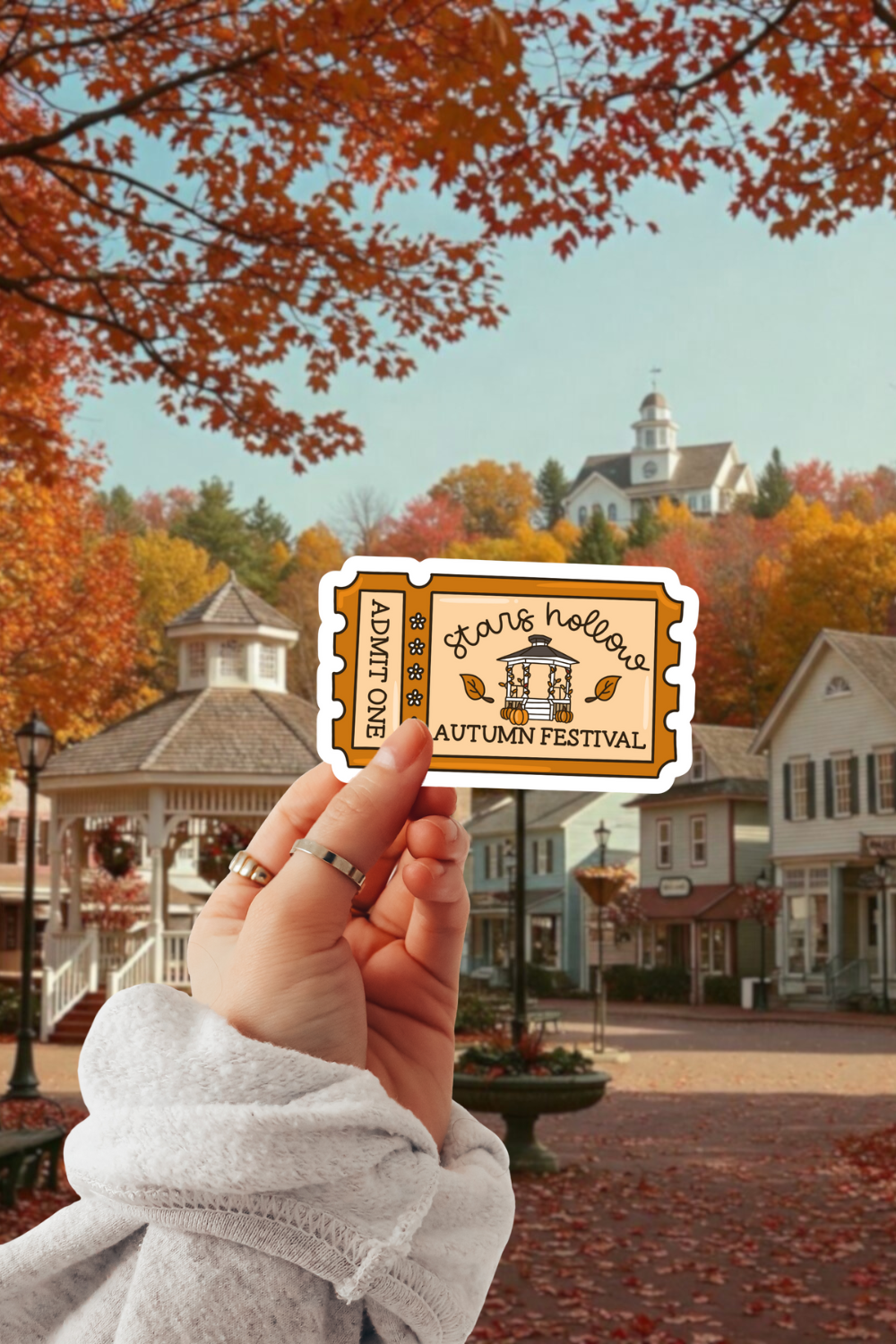 Stars Hollow Autumn Festival Sticker