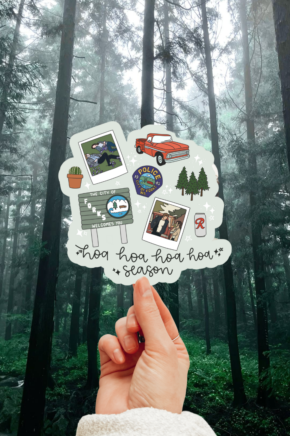 Hoa Hoa Hoa Season Sticker