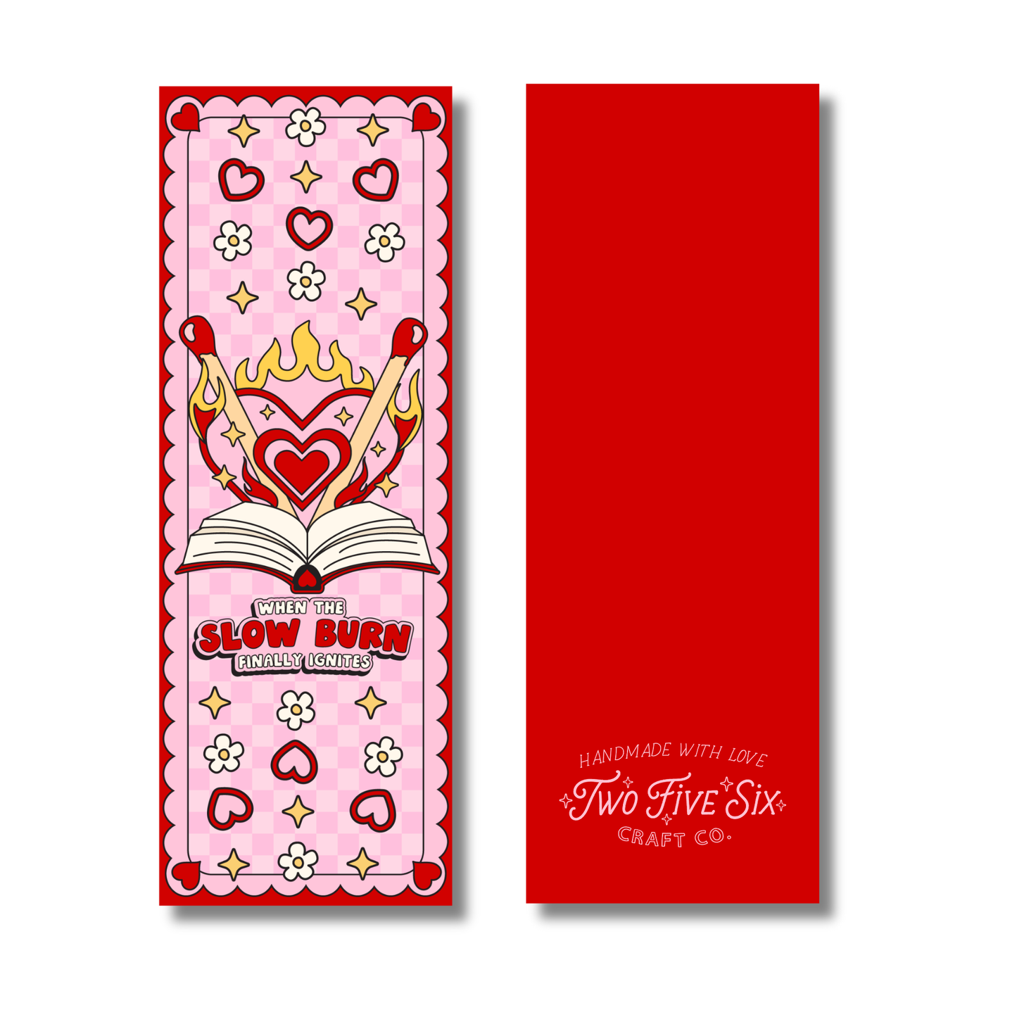 When The Slow Burn Finally Ignites Bookmark Linen