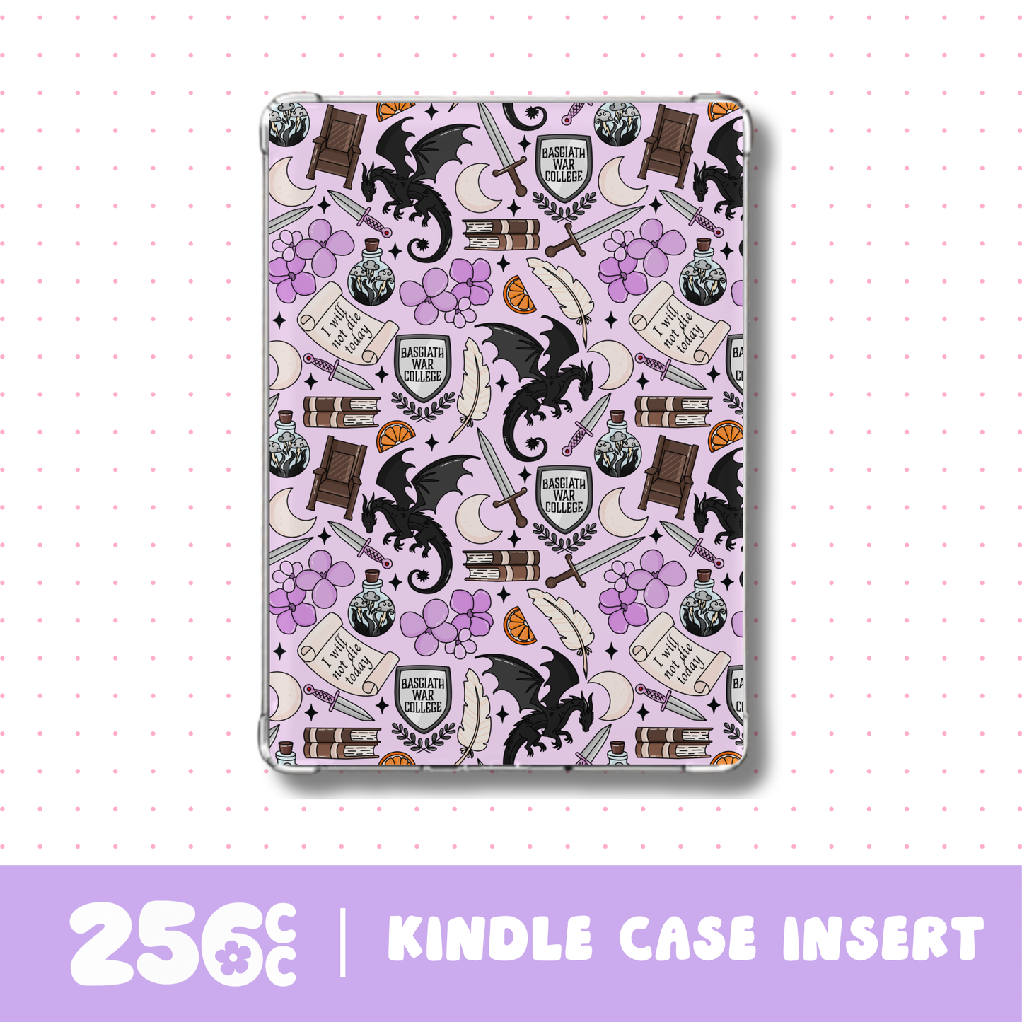 The Winged Reader E-Reader Case Insert