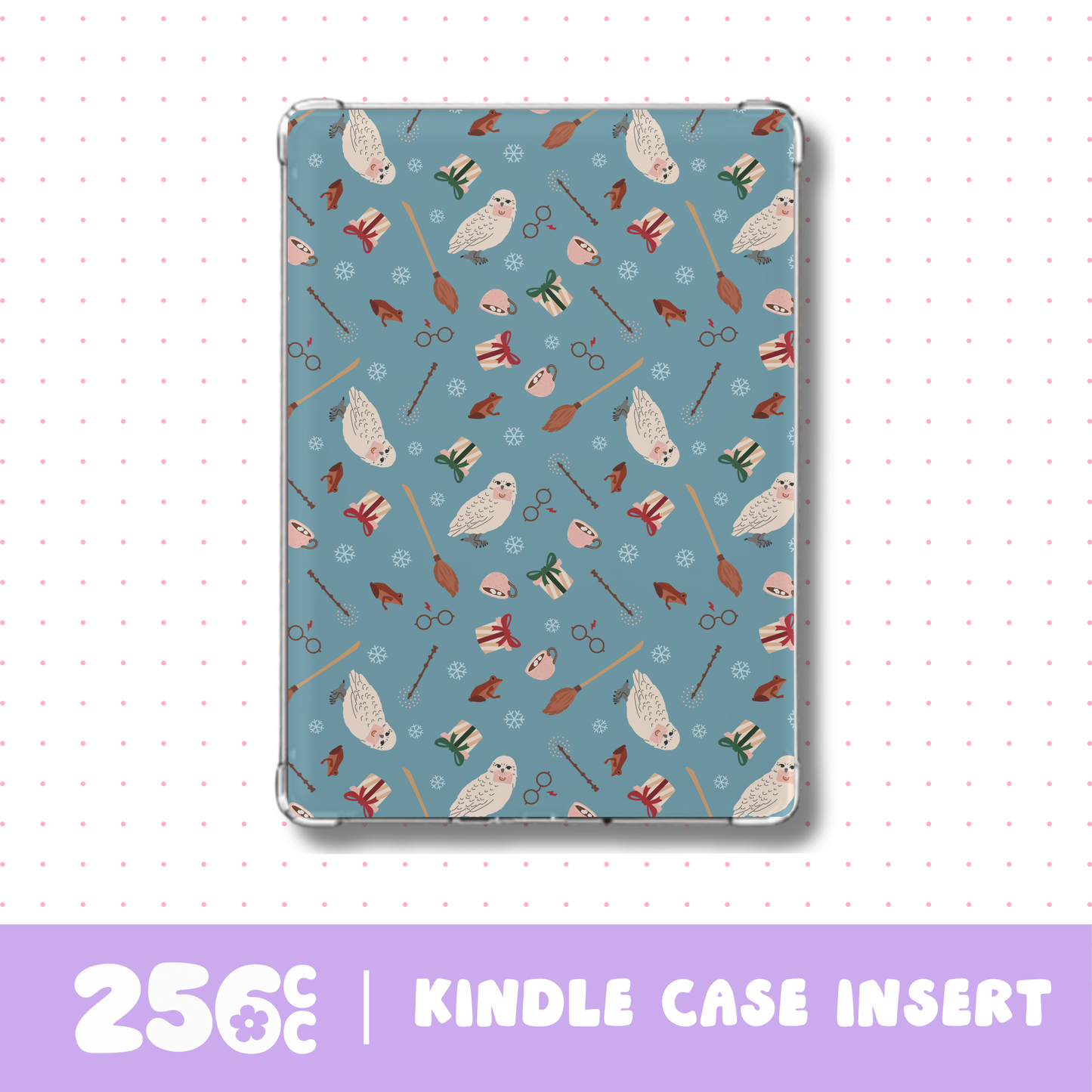 Wizarding Winter E-Reader Case Insert