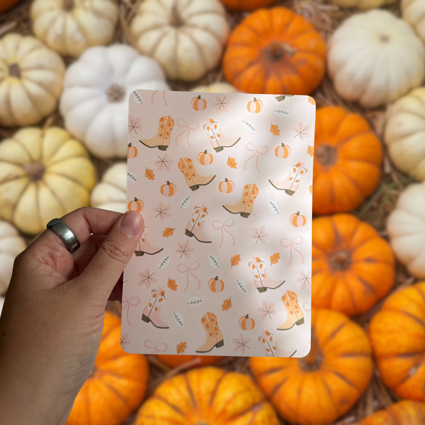 Autumn Boots E-Reader Case Insert