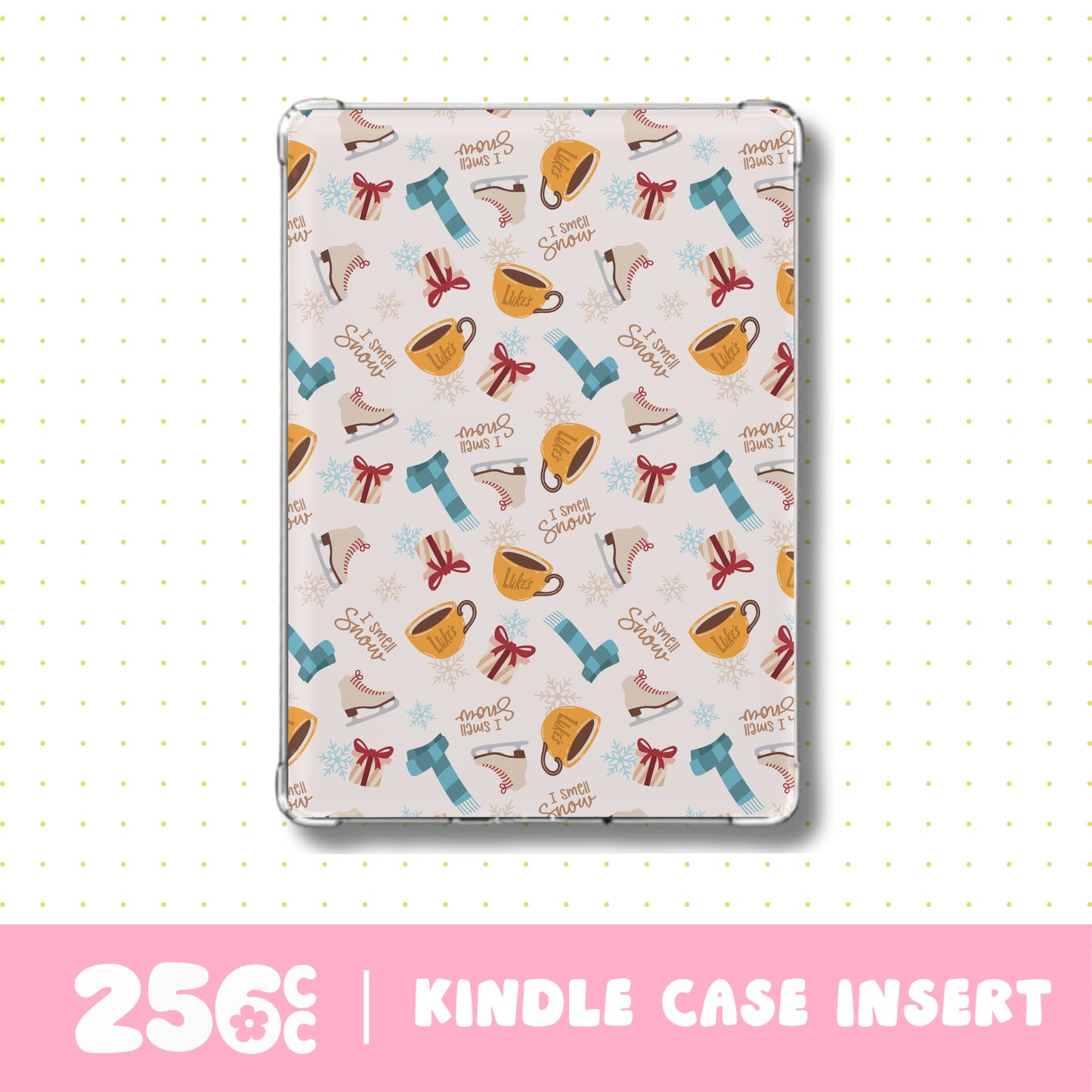 I Smell Snow E-Reader Case Insert