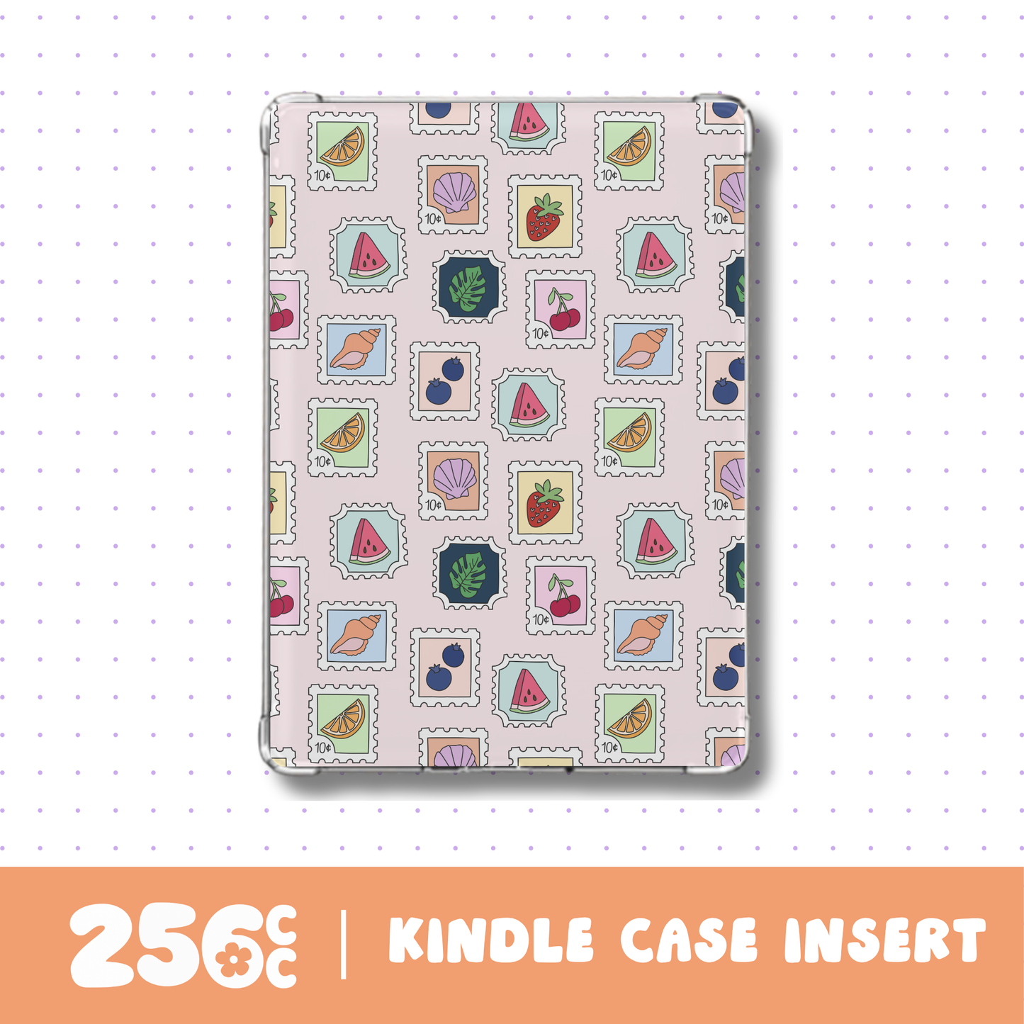 Sweet Stamps E-Reader Case Insert