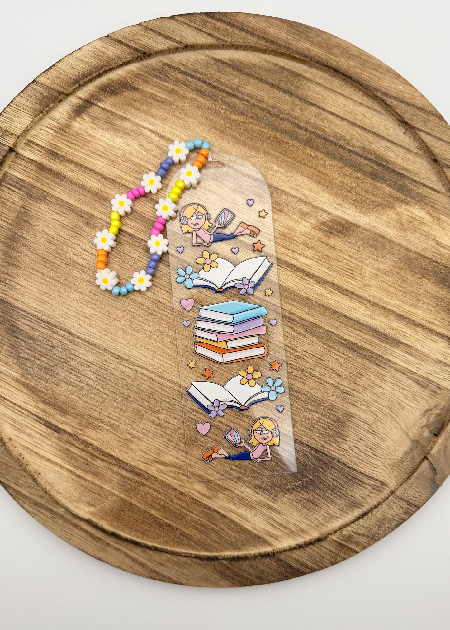 Daisy Daydreams Acrylic Beaded Bookmark