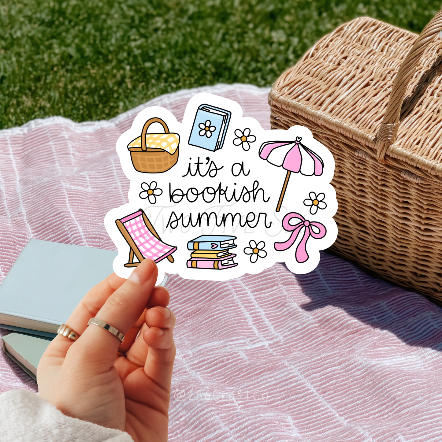 It's A Bookish Summer Sticker
