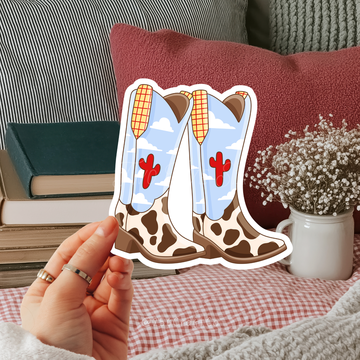 TS Boots Sticker