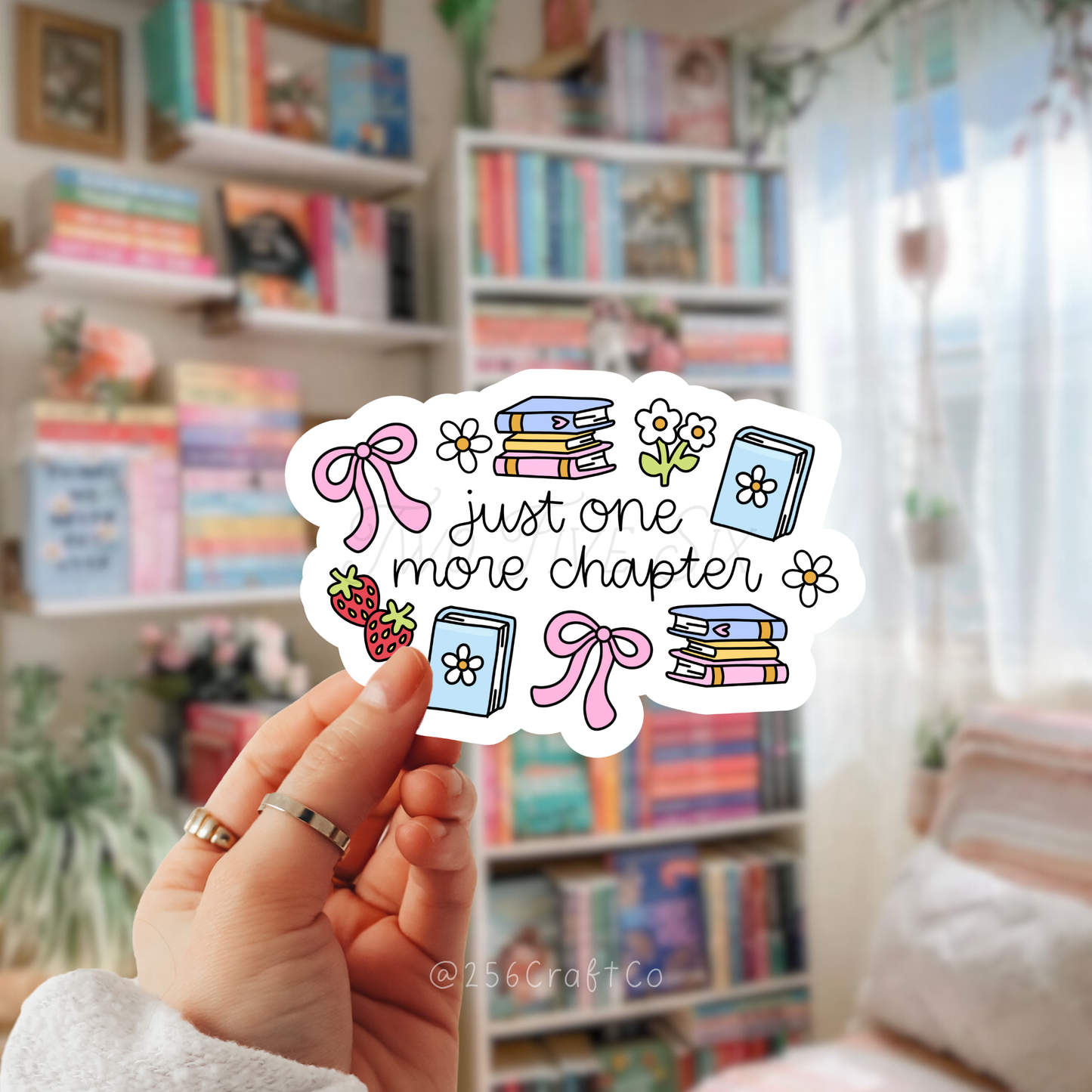 Just One More Chapter Sticker