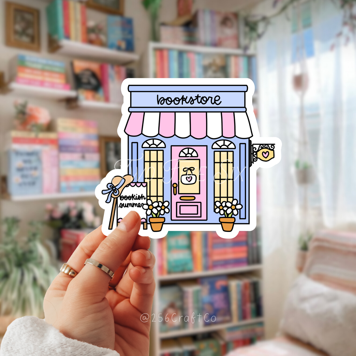 Summer Bookstore Sticker