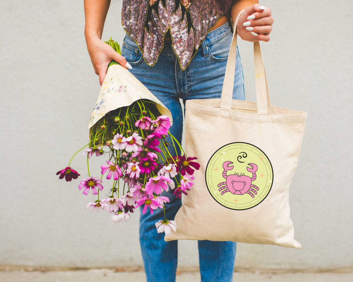 Cancer Tote Bag