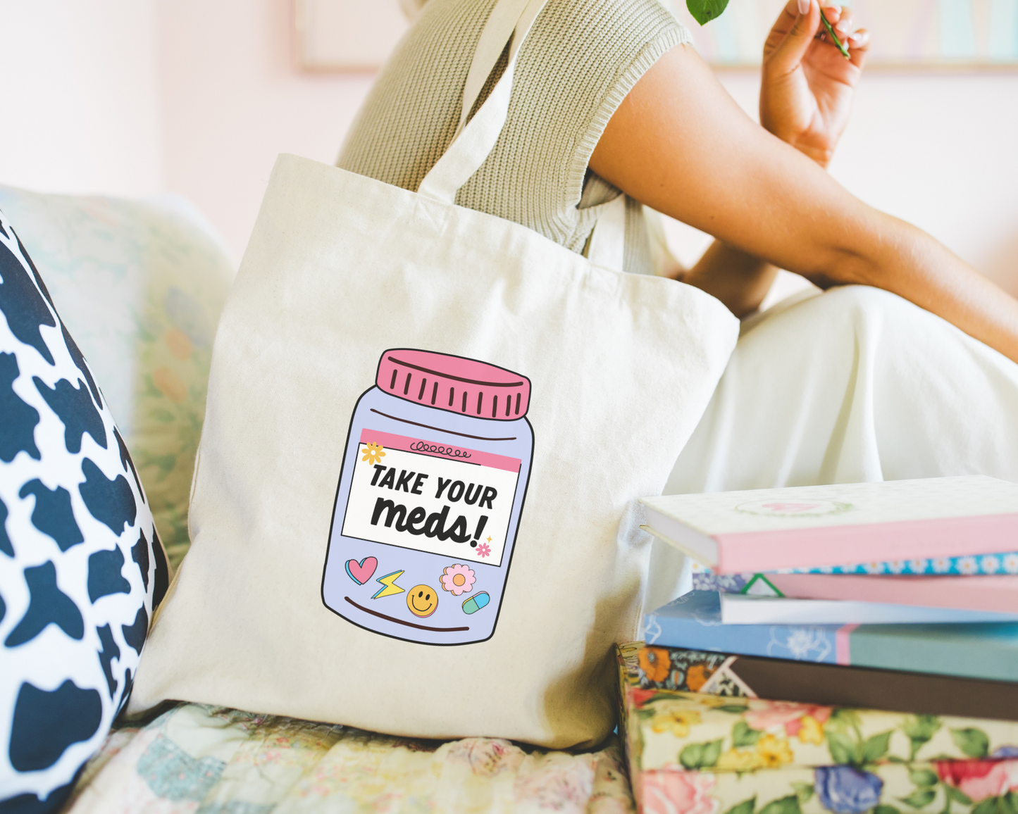 Take Your Meds Tote Bag