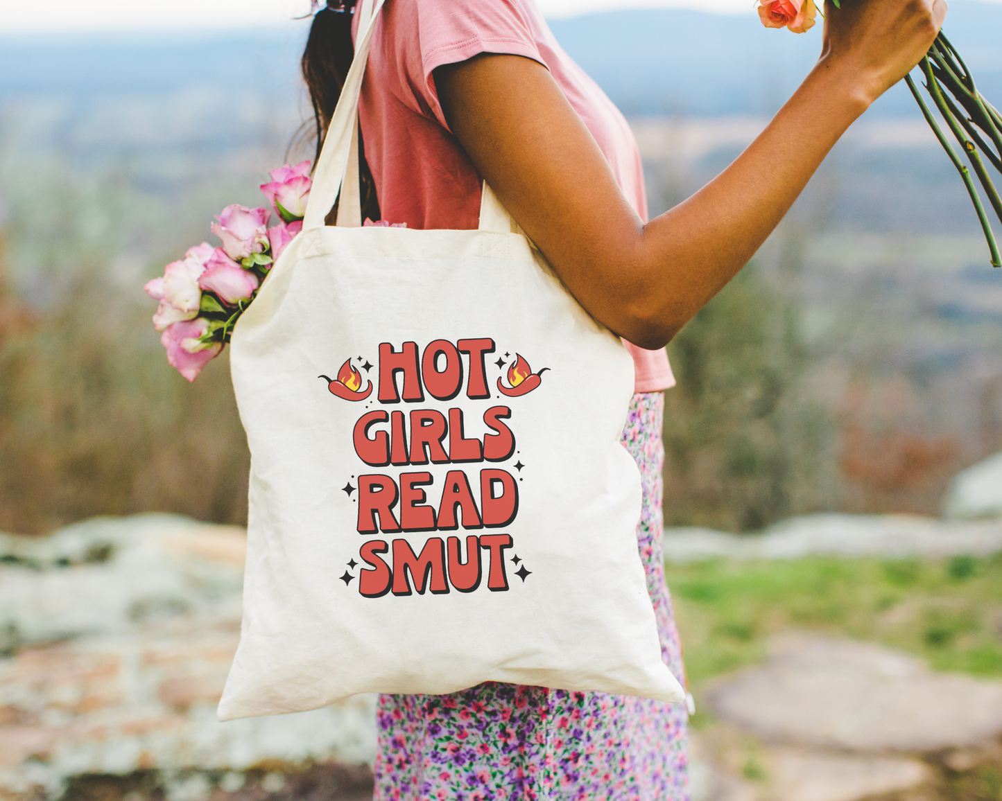 Hot Girls Read Smut Tote Bag