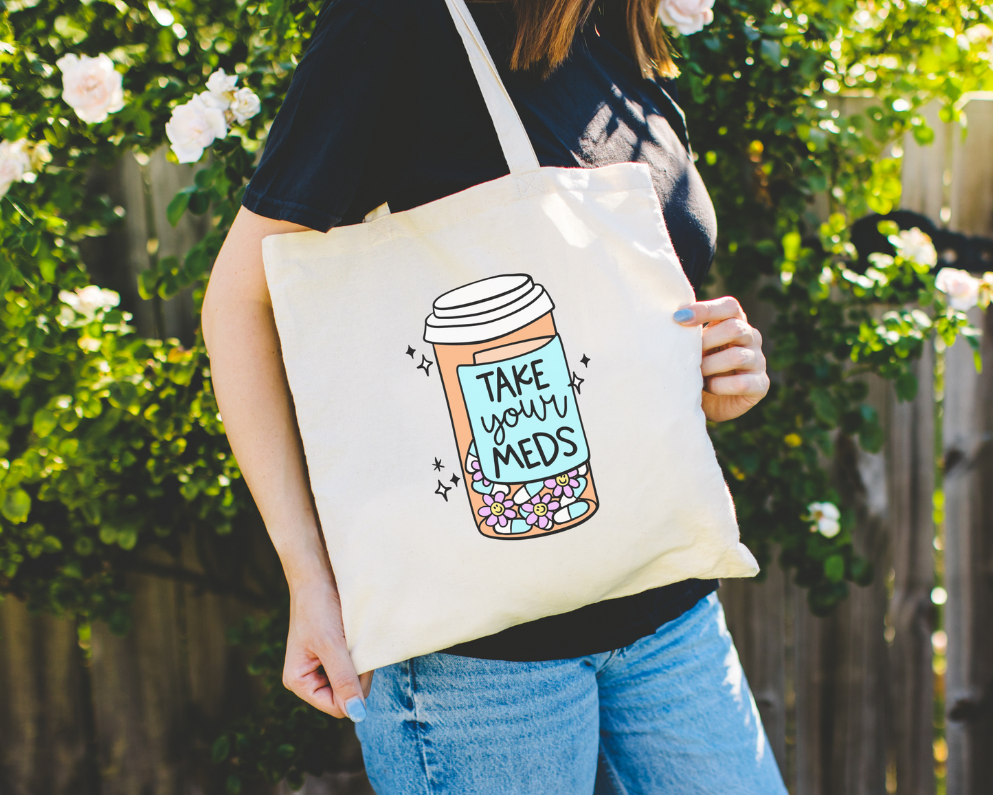 Take Your Meds Tote Bag
