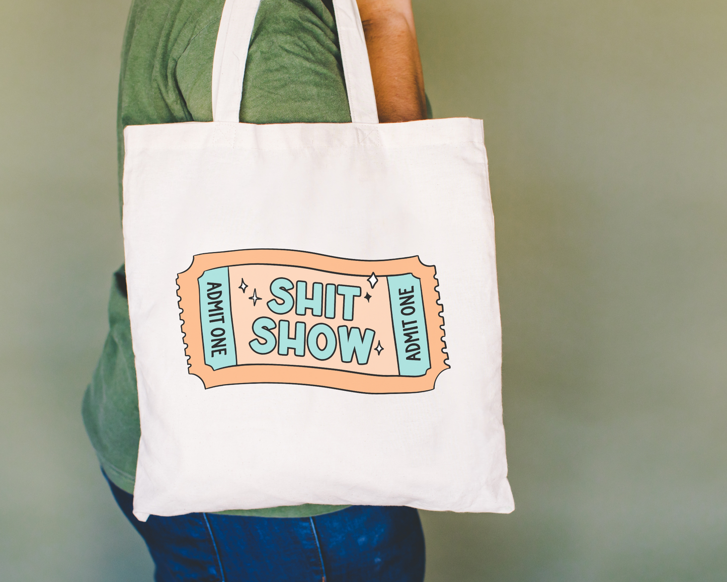 Shit Show Ticket Tote Bag