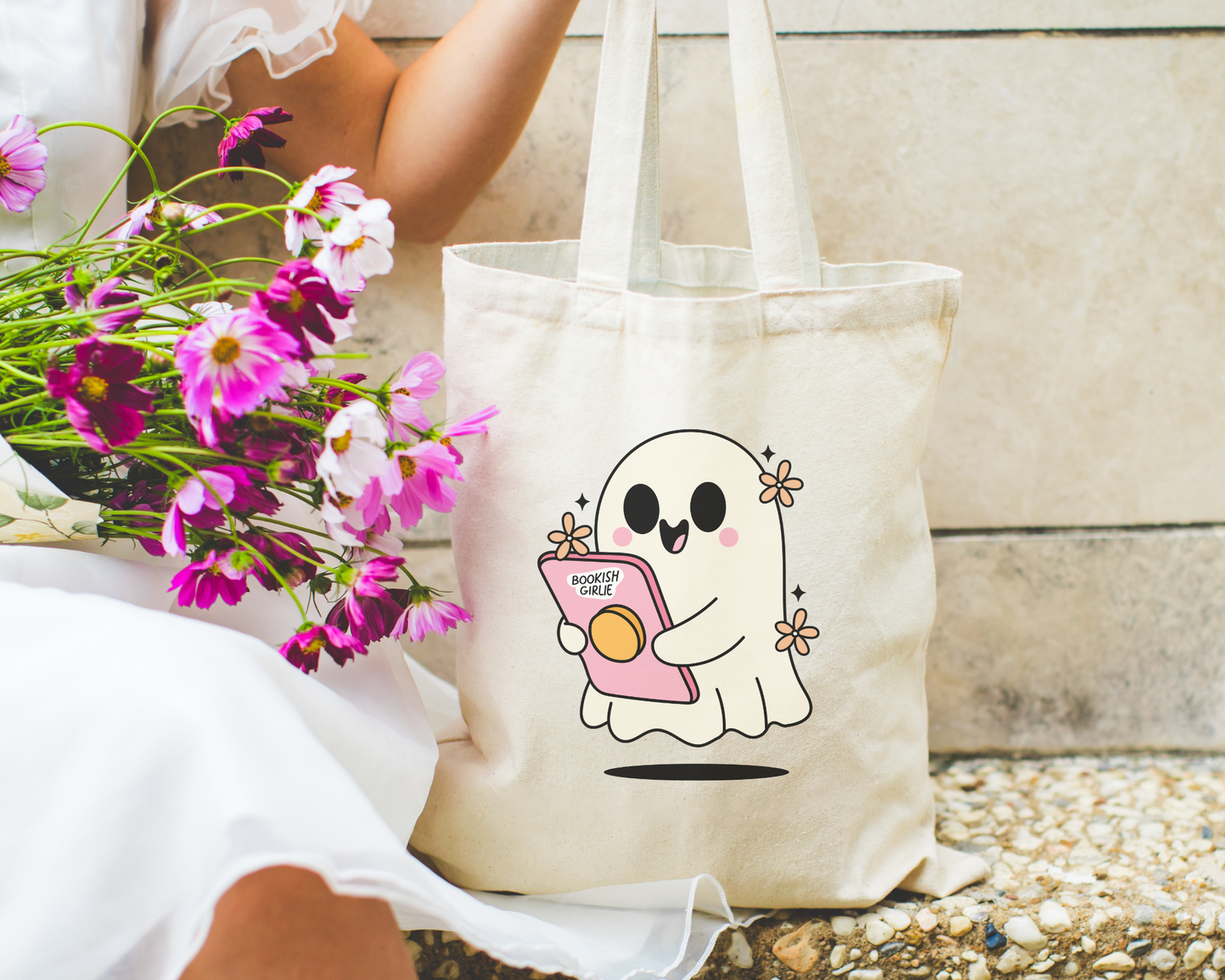 Bookish Girlie Tote Bag