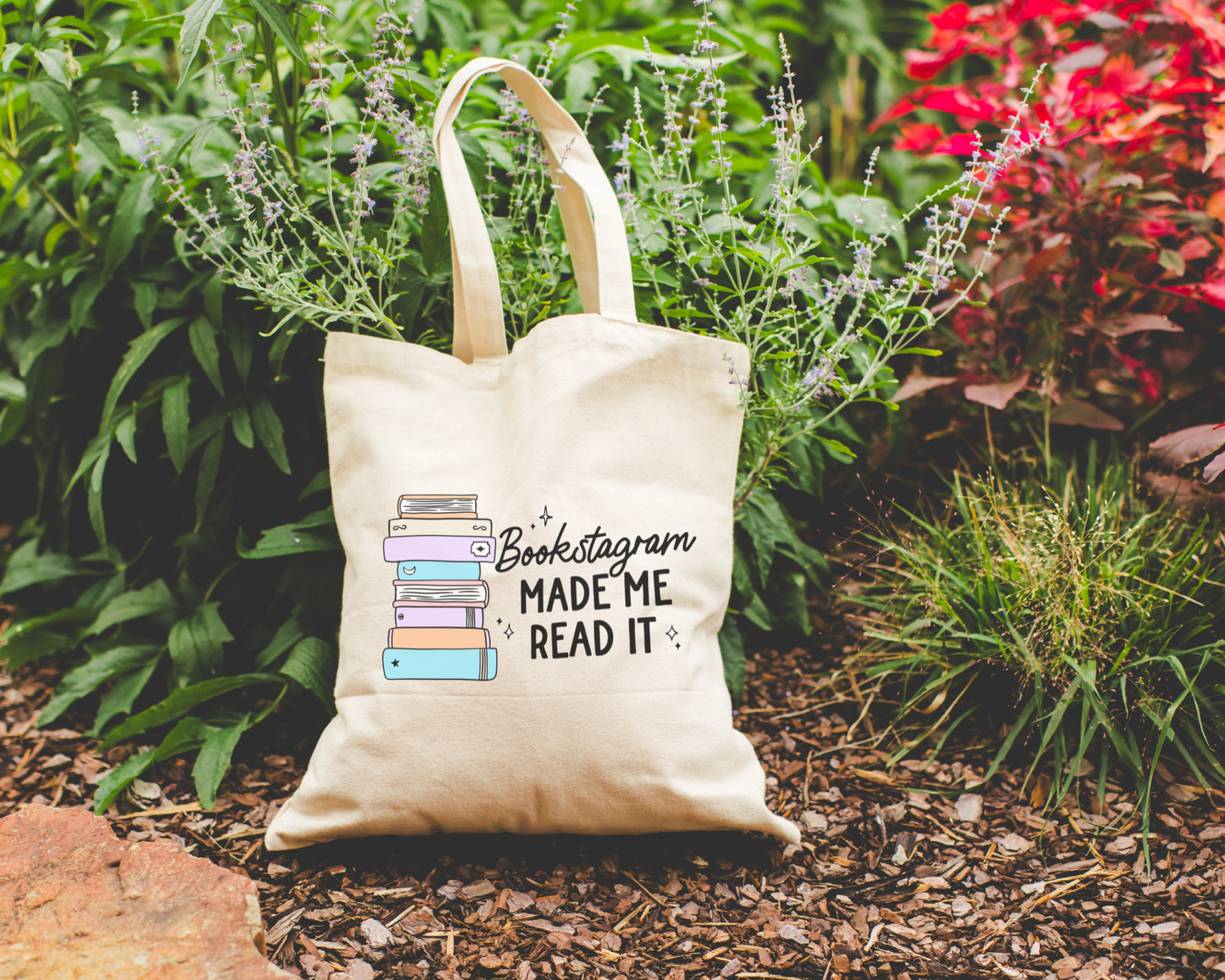 Bookstagram Made Me Read It Tote Bag