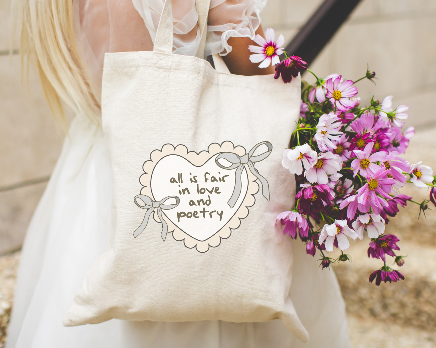 All Is Fair In Love And Poetry Tote Bag