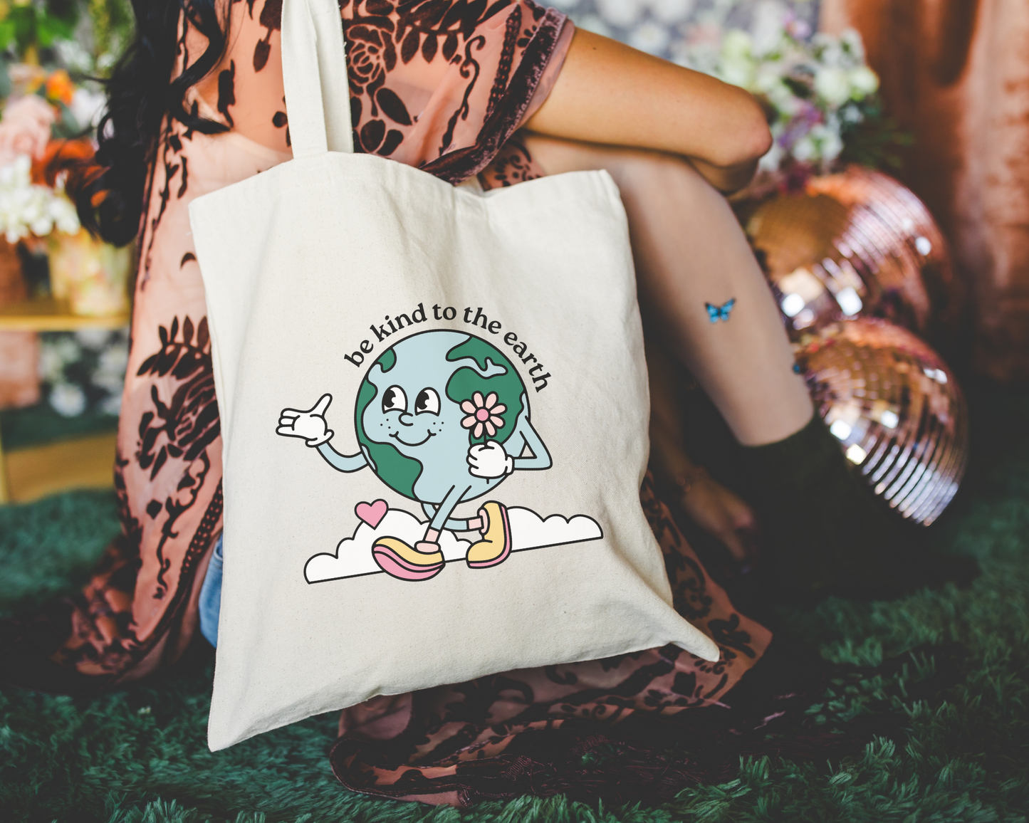 Be Kind To The Earth Tote Bag