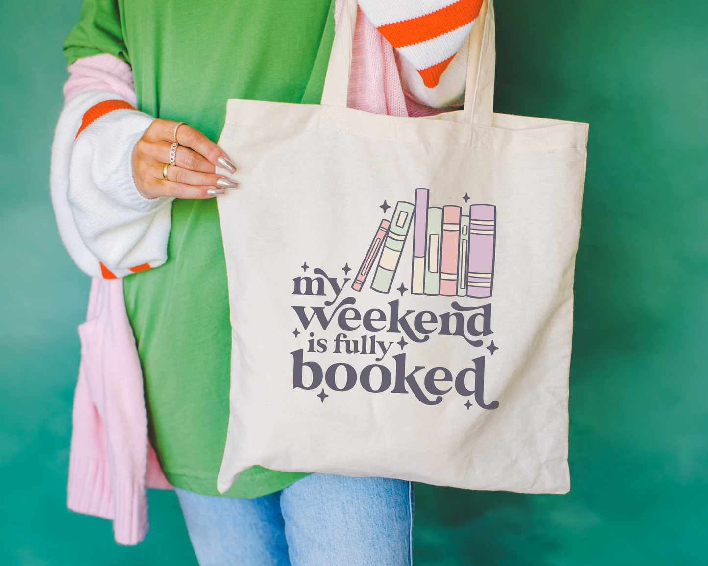 My Weekend Is Fully Booked Tote Bag