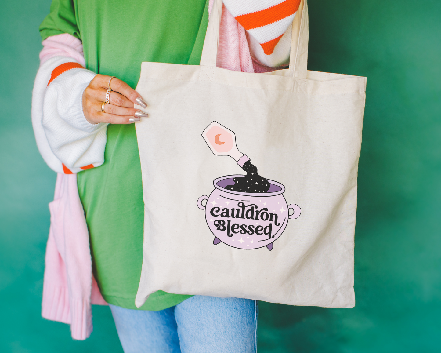 Cauldron Blessed Tote Bag