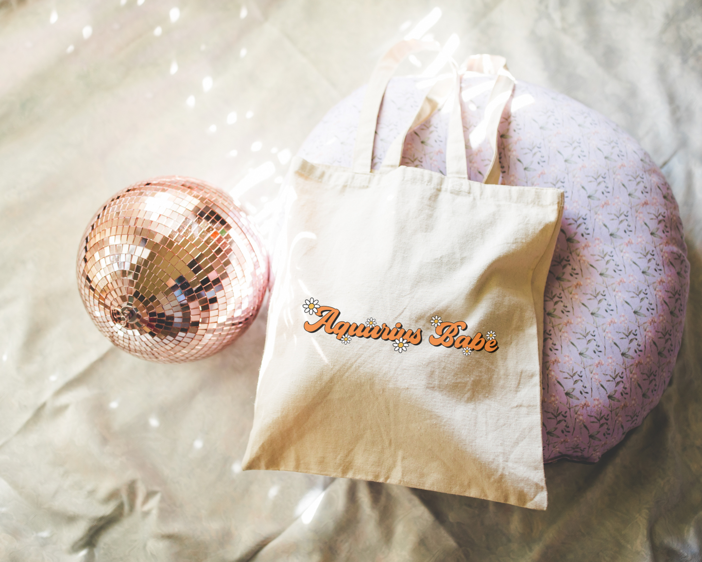 Aquarius Babe Tote Bag