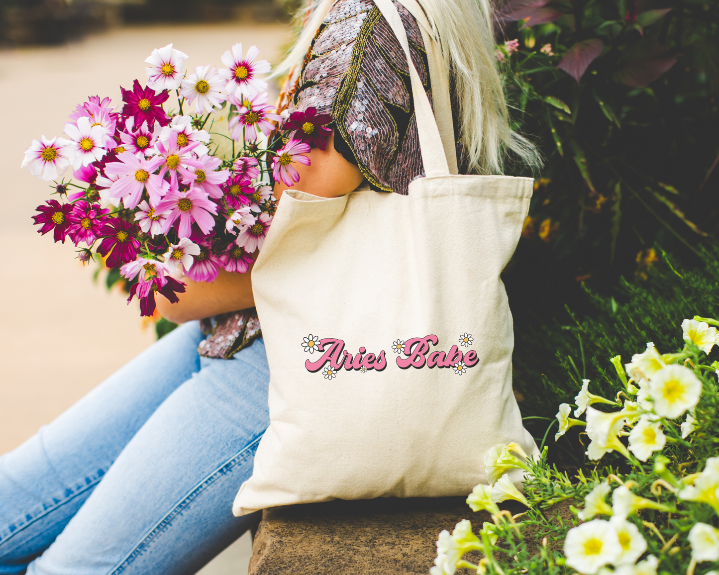 Aries Babe Tote Bag