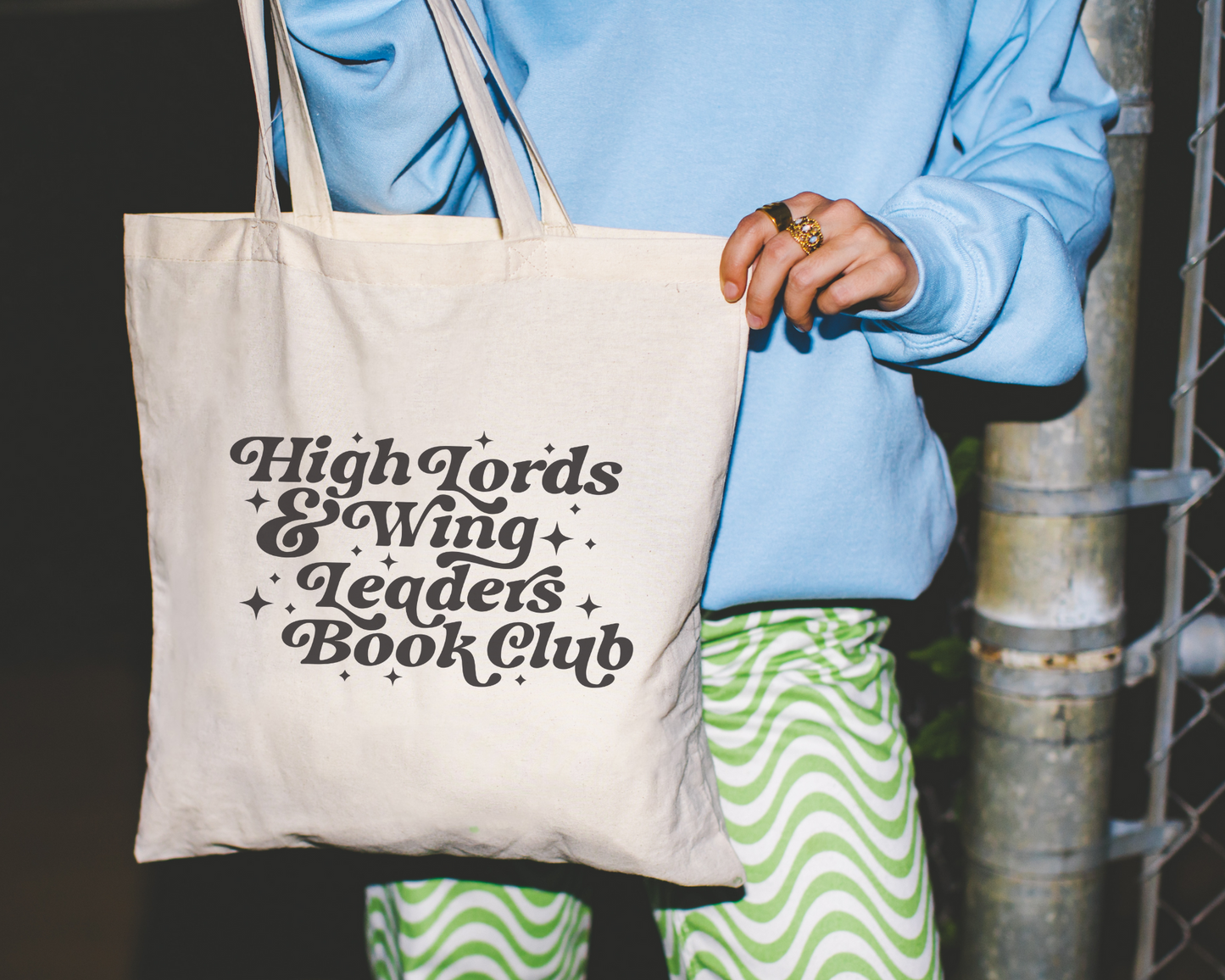 High Lords & Wing Leaders Book Club Tote Bag