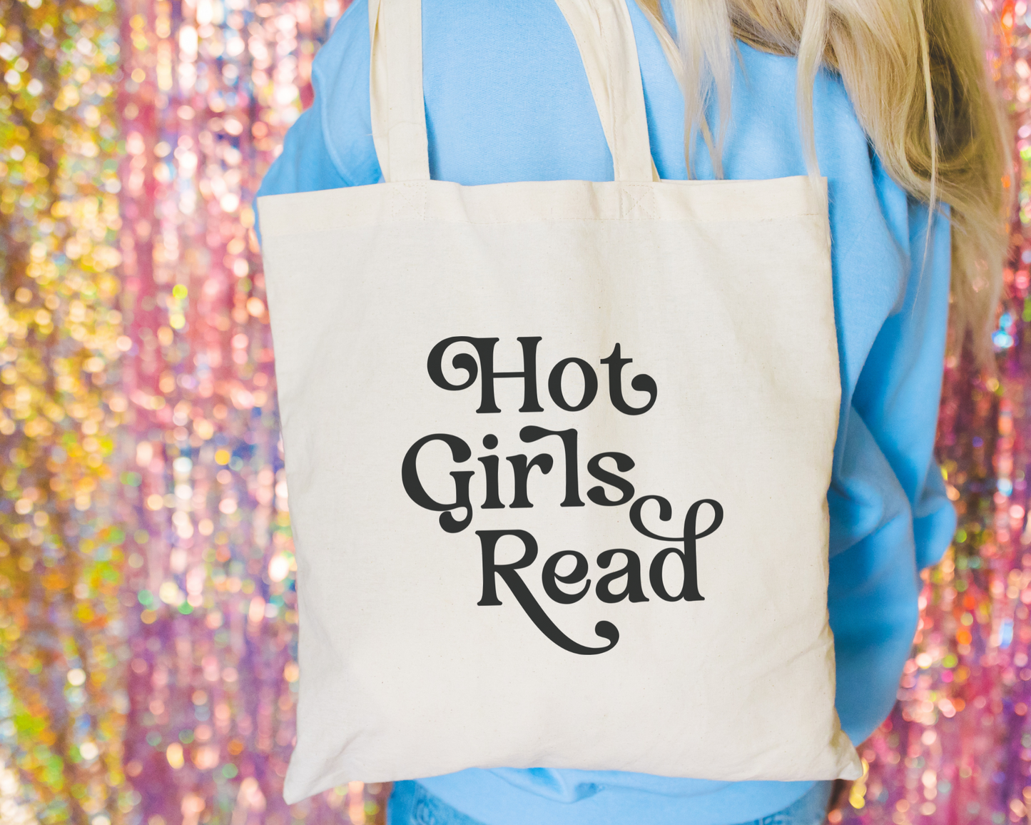 Hot Girls Read Tote Bag