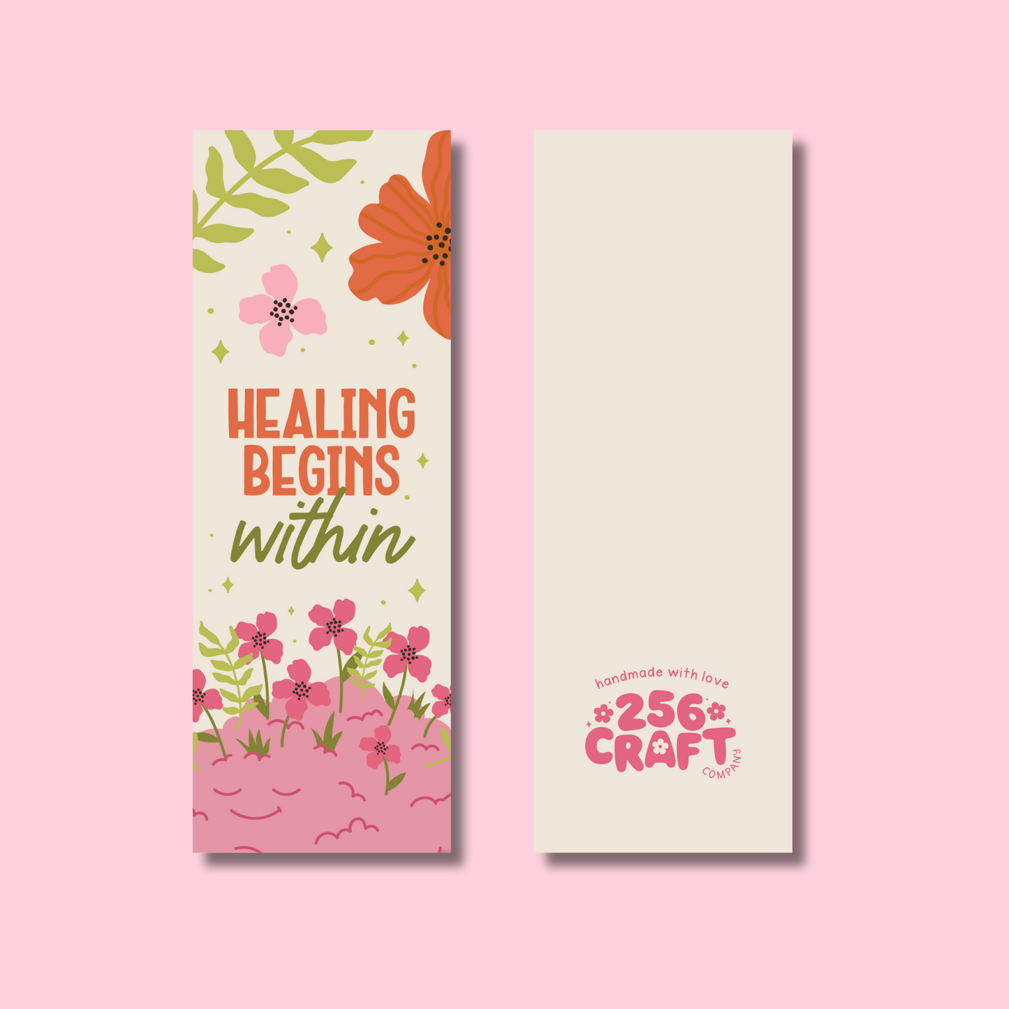 Healing Begins Within Bookmark Matte