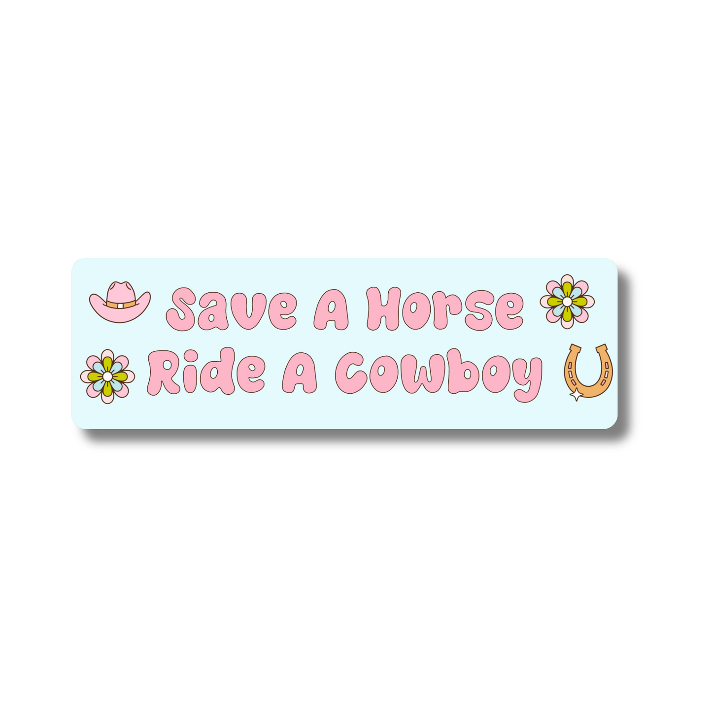 Cowgirl Cutie Bookmark Linen