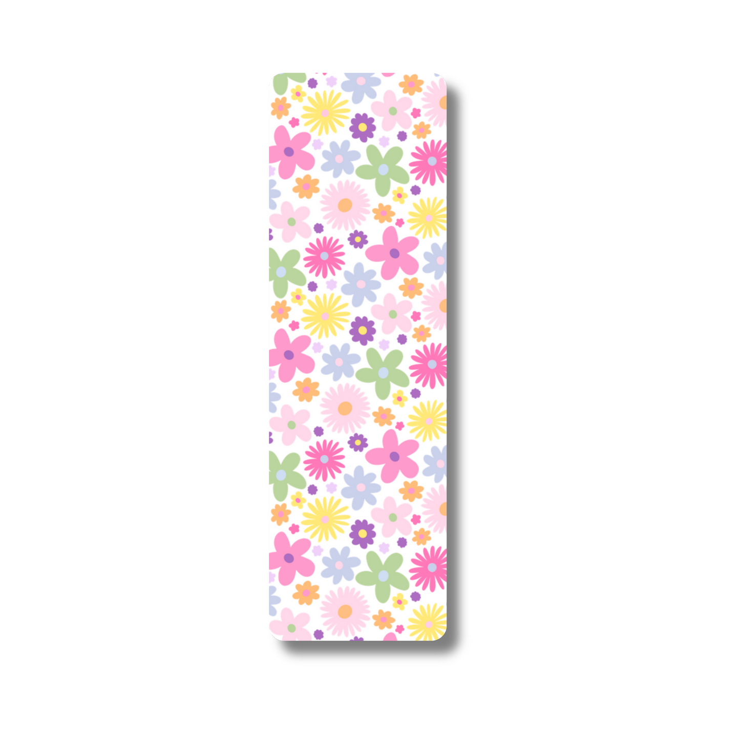 Daisy Disco Bookmark Linen