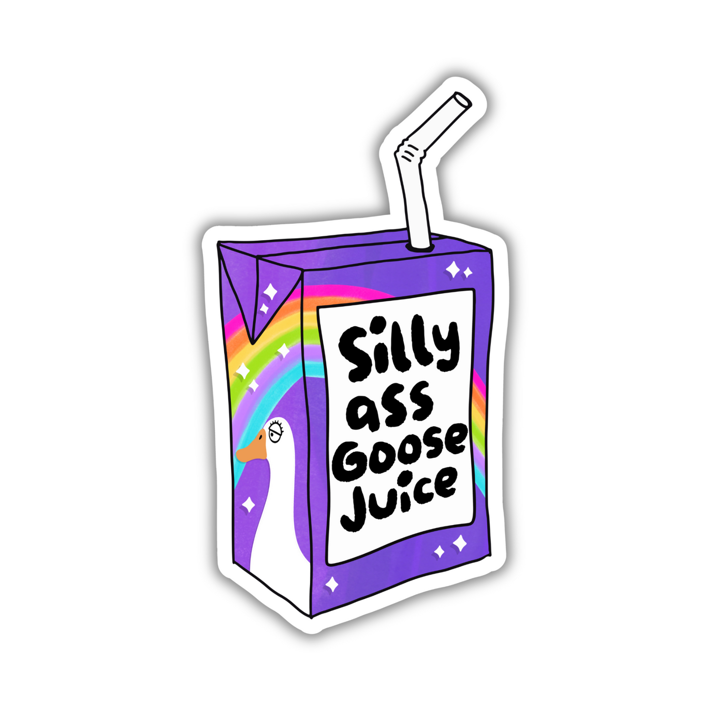 Silly Ass Goose Juice Sticker