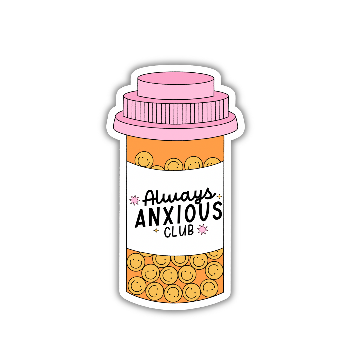 Always Anxious Sticker