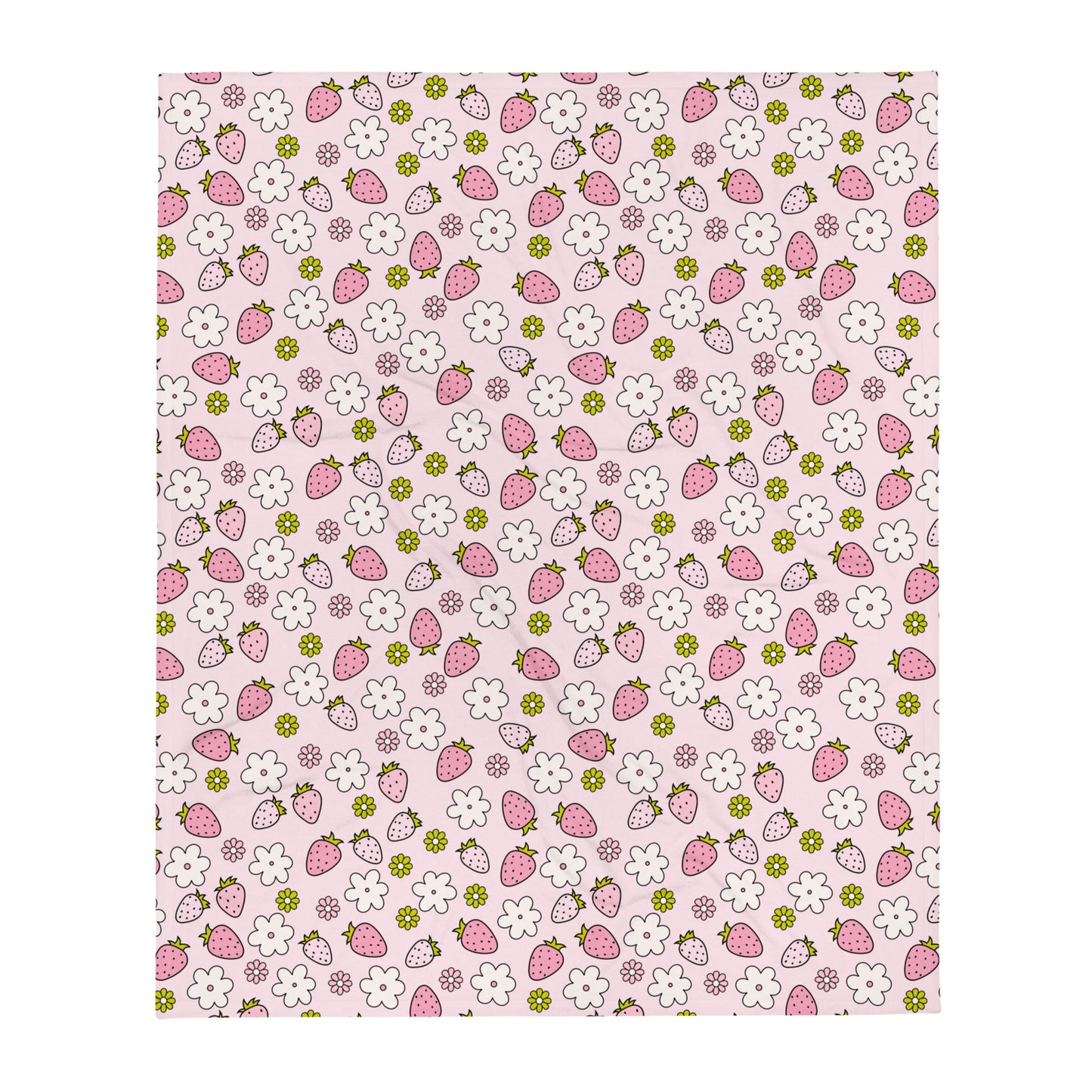 Strawberry Throw Blanket