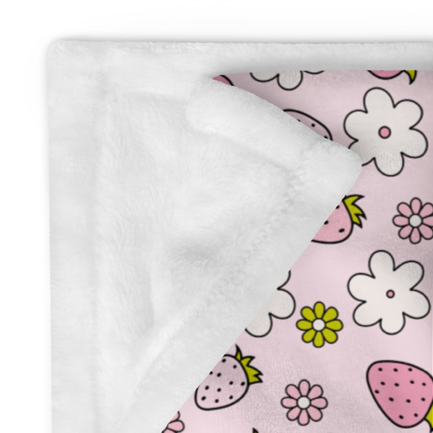 Strawberry Throw Blanket