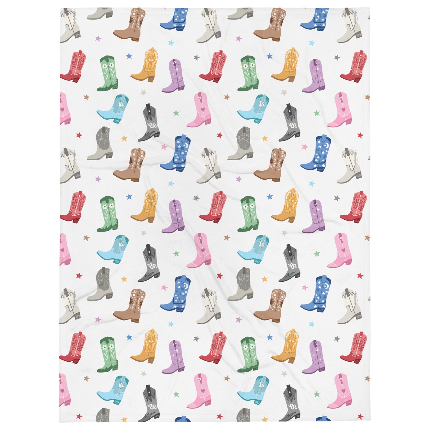 Eras Boots Throw Blanket