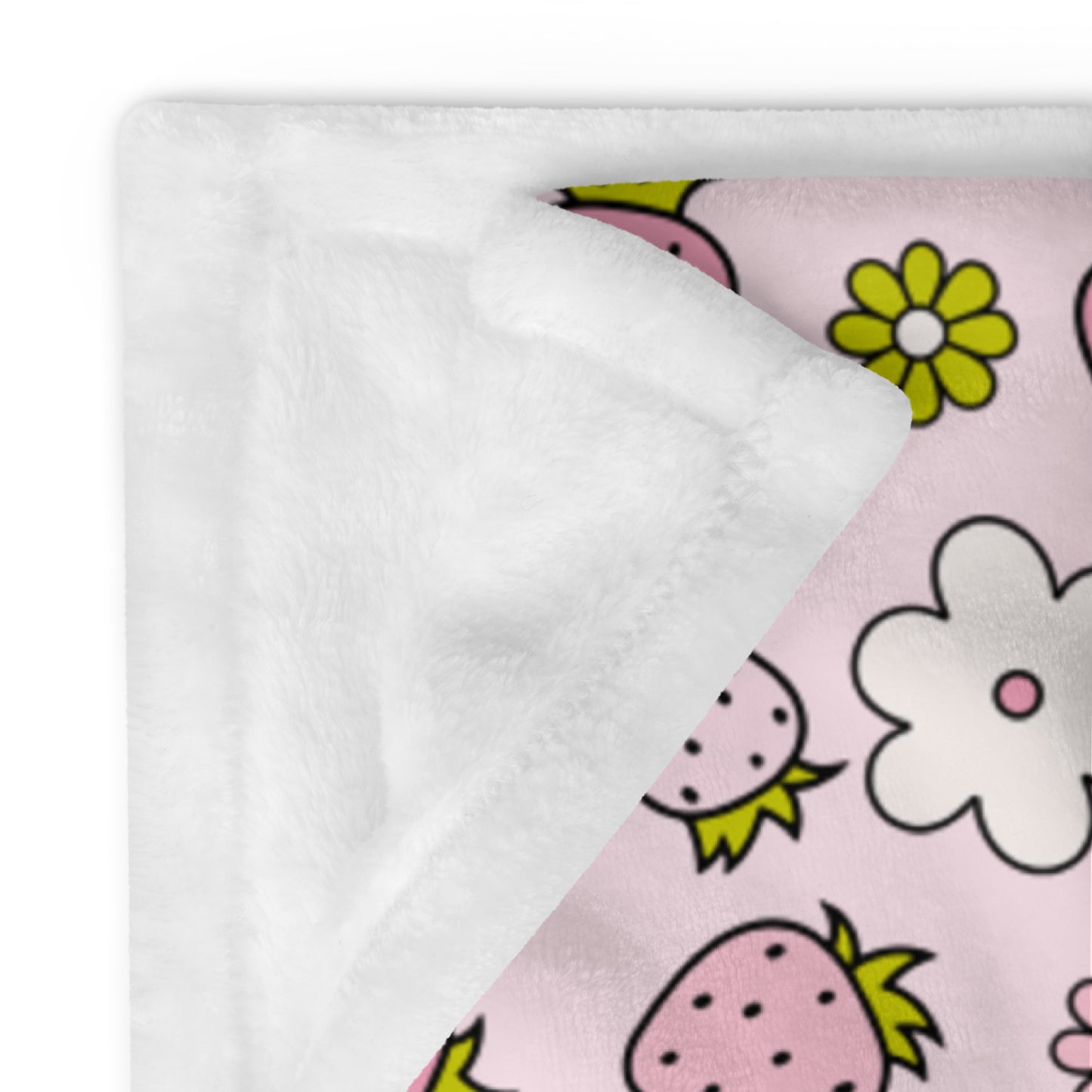 Strawberry Throw Blanket