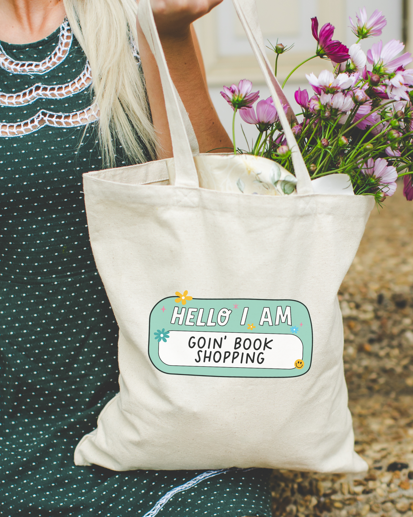 Goin' Book Shopping Tote Bag