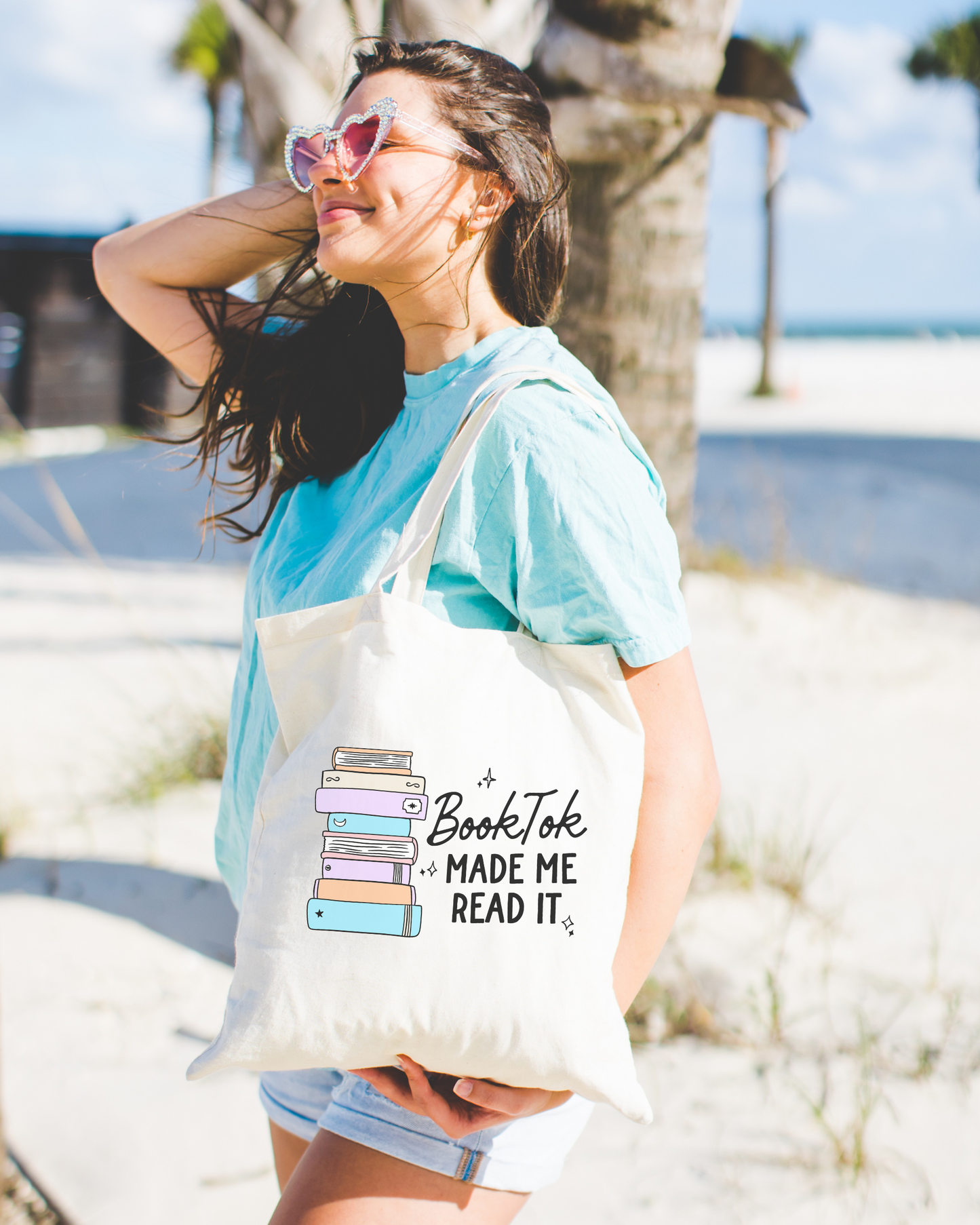 Booktok Made Me Read It Tote Bag