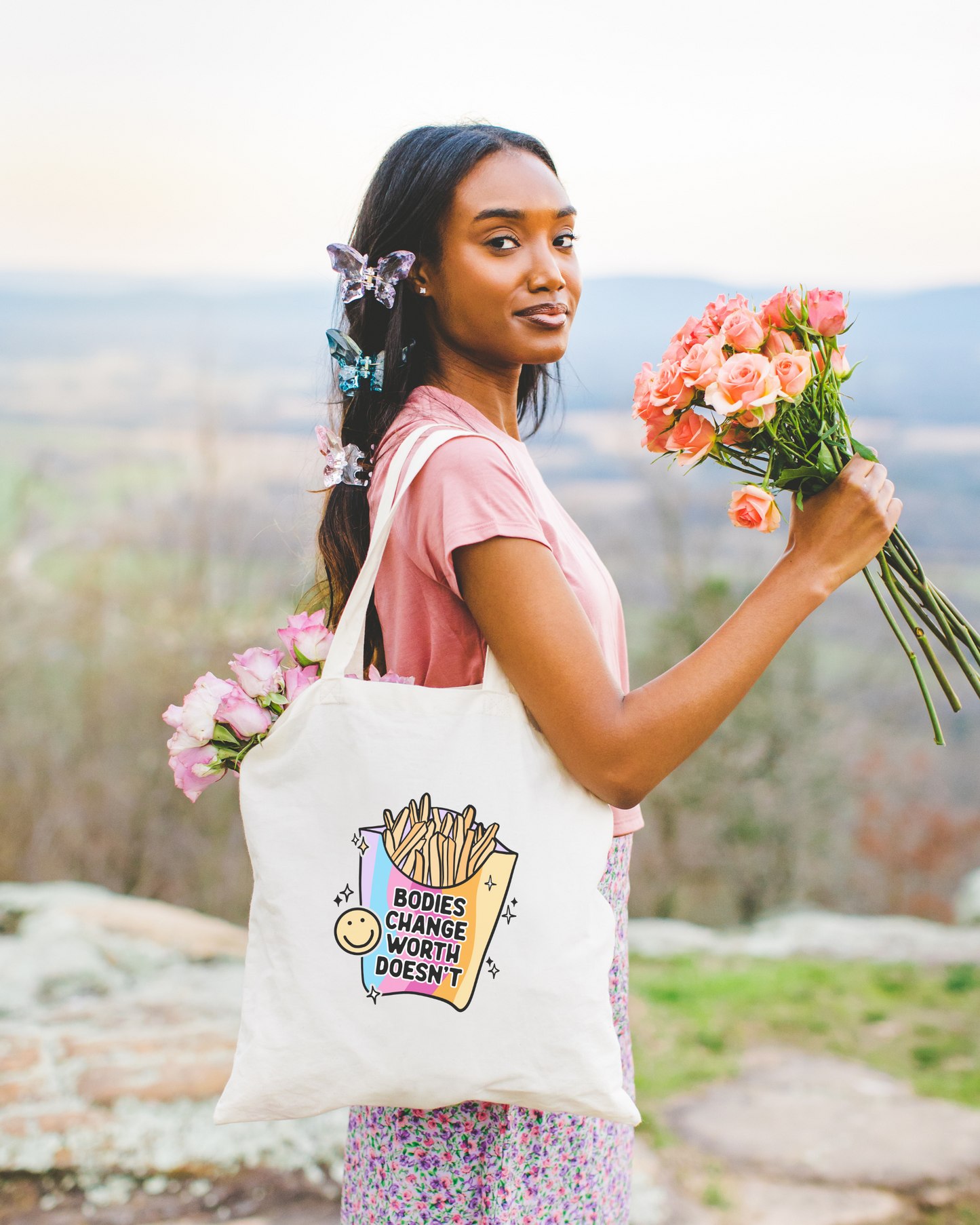 Bodies Change Worth Doesn't Tote Bag