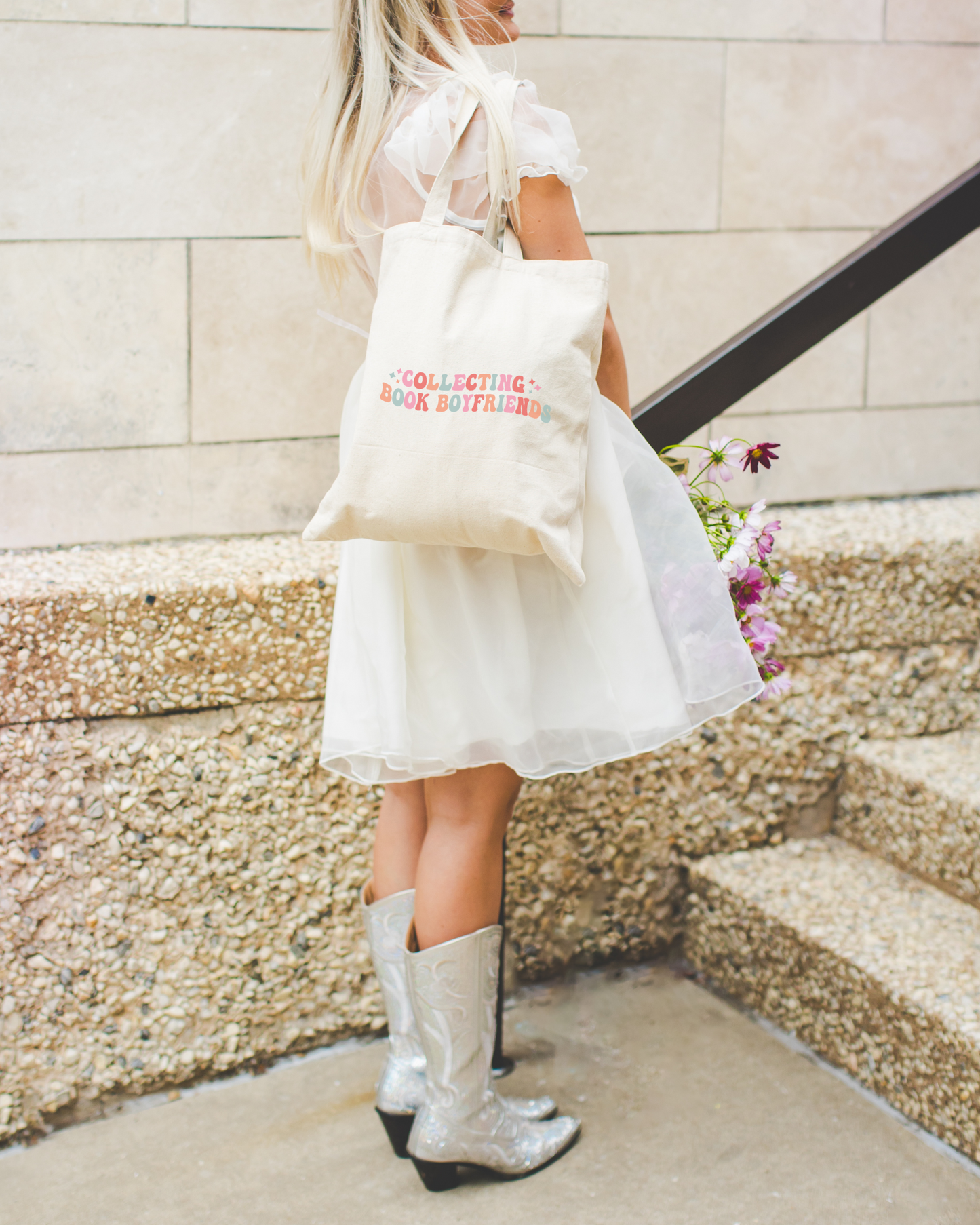 Collecting Book Boyfriends Tote Bag