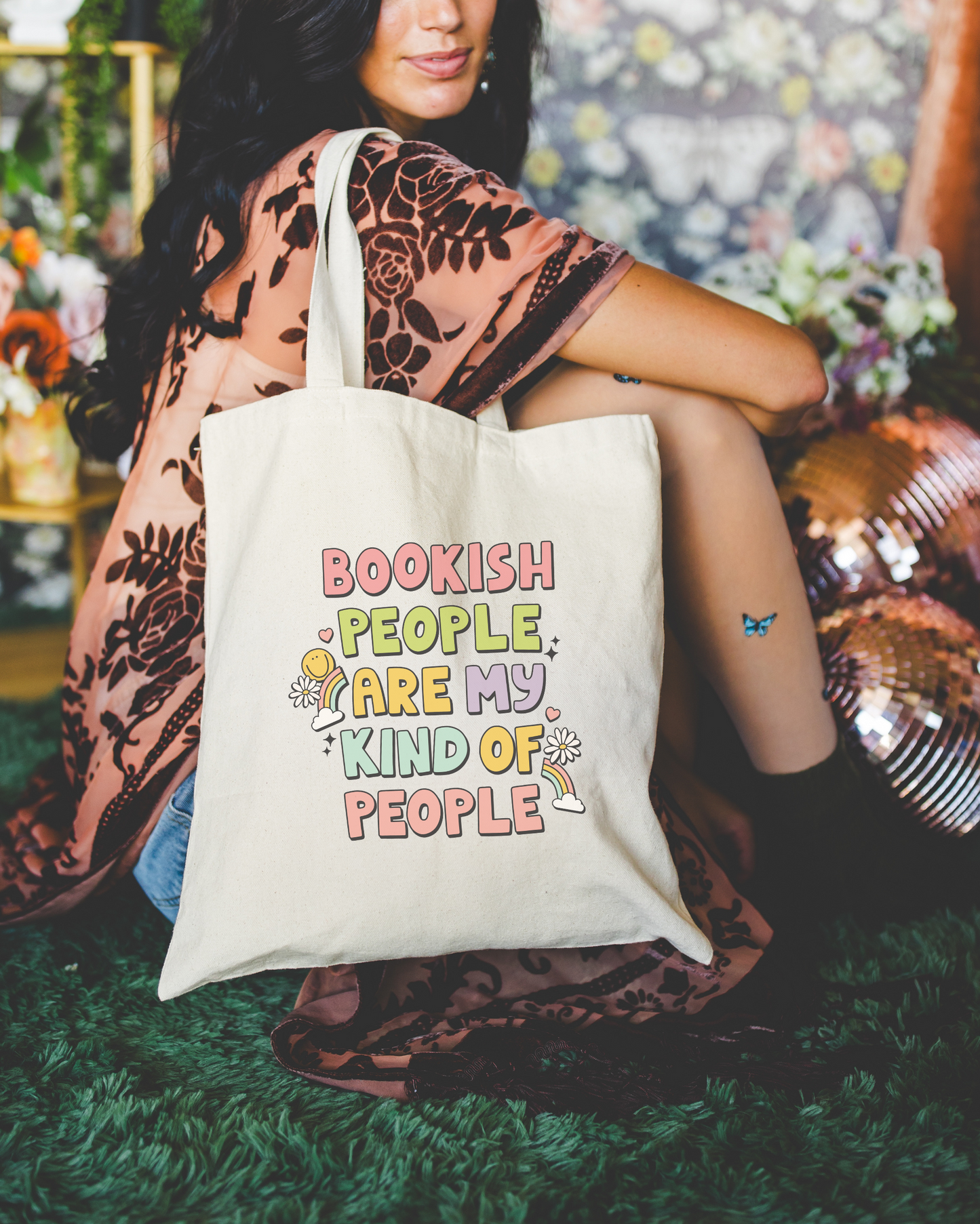 Bookish People Are My Kind Of People Tote Bag