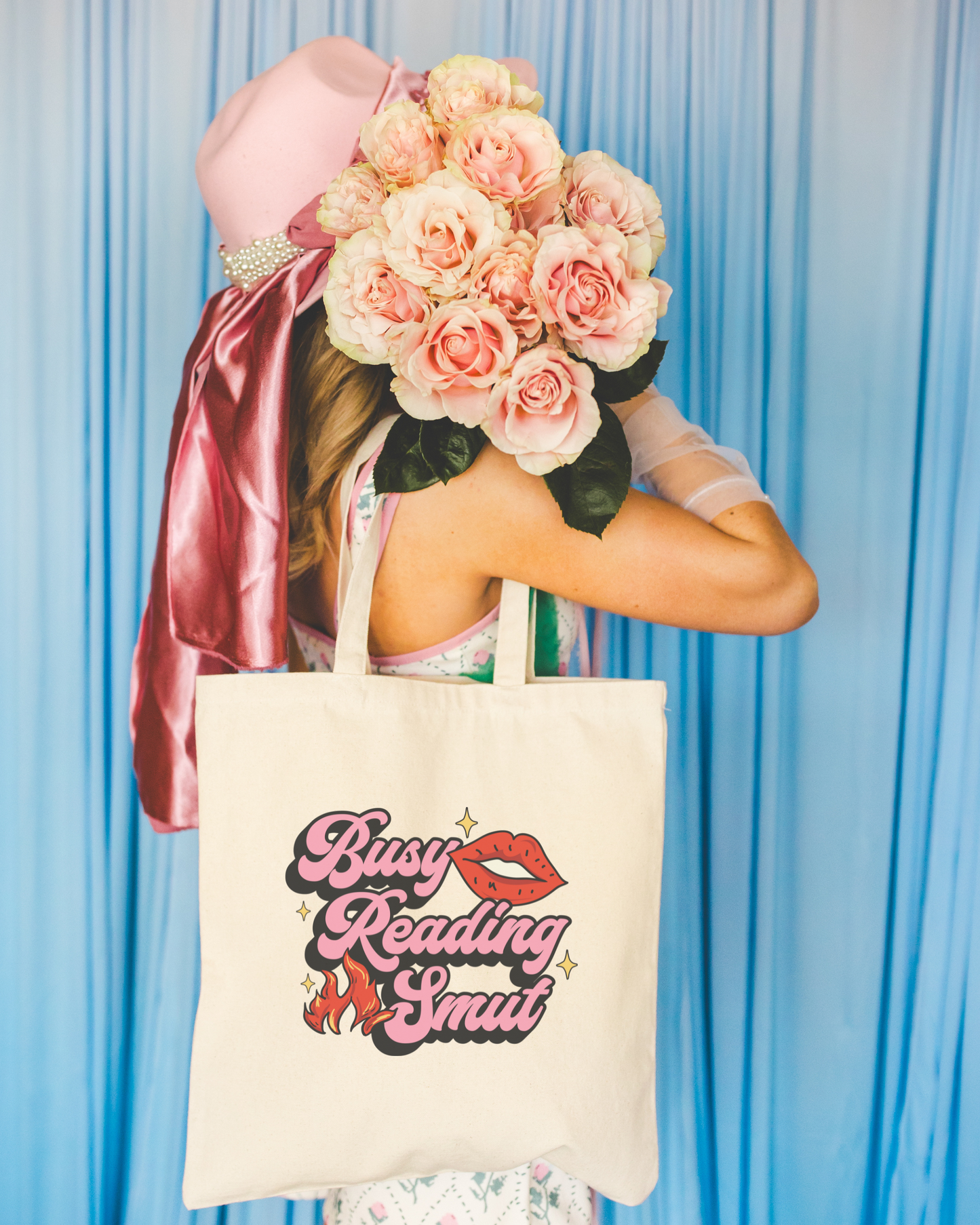 Busy Reading Smut Tote Bag