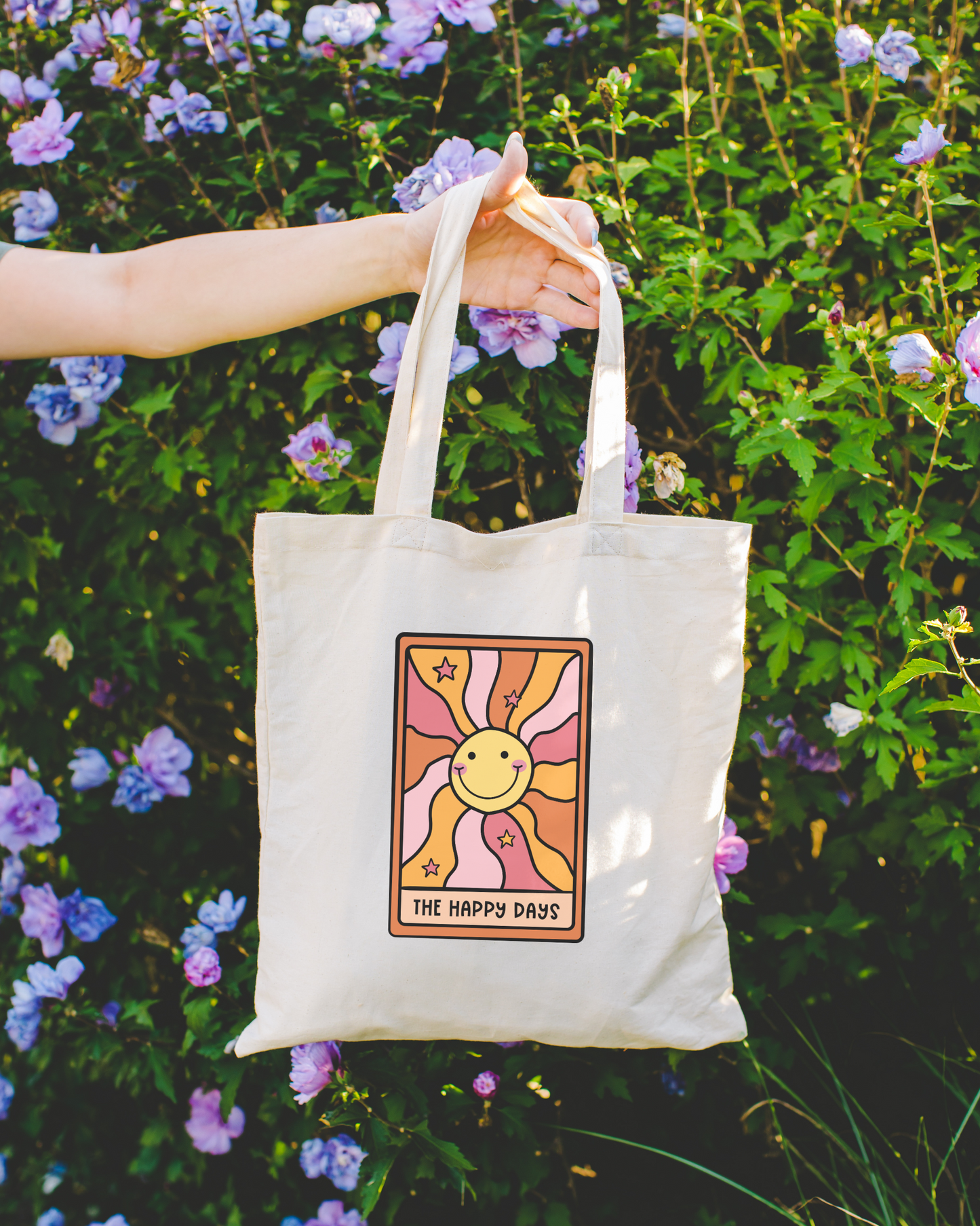 The Happy Days Tarot Card Tote Bag