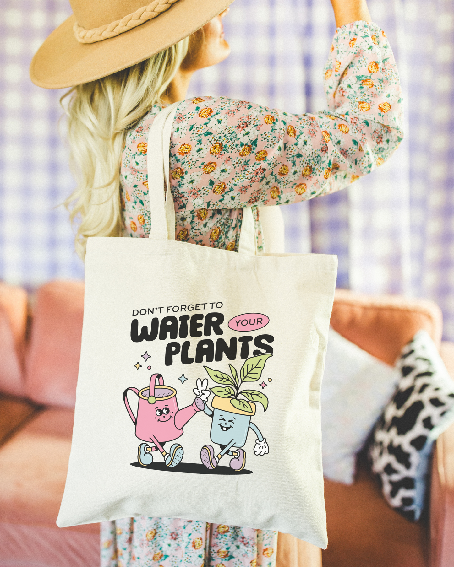 Don't Forget To Water Your Plants Tote Bag