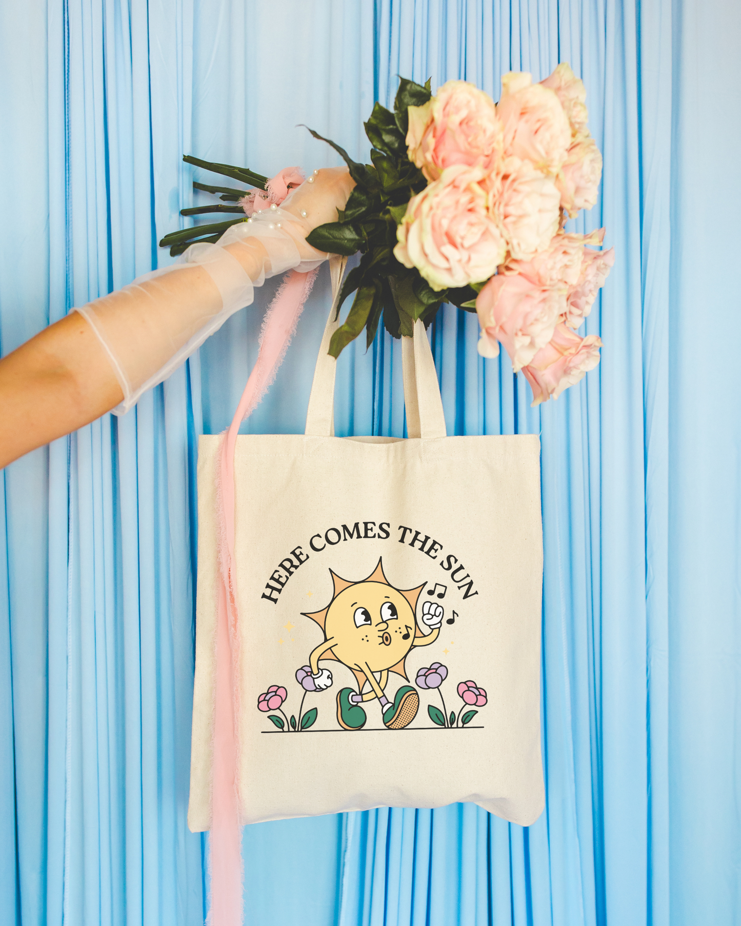 Here Comes The Sun Tote Bag