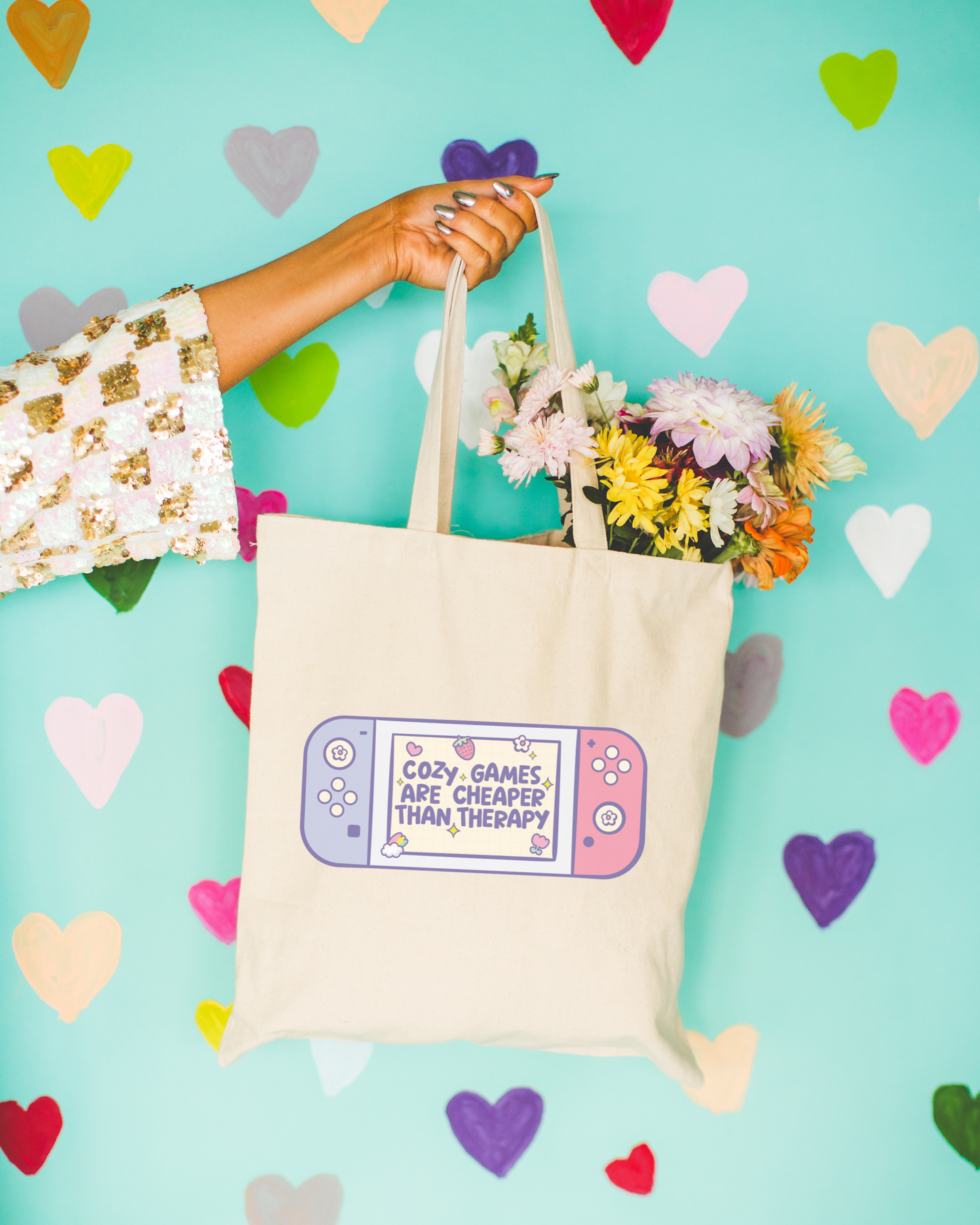 Cozy Games Are Cheaper Than Therapy Tote Bag