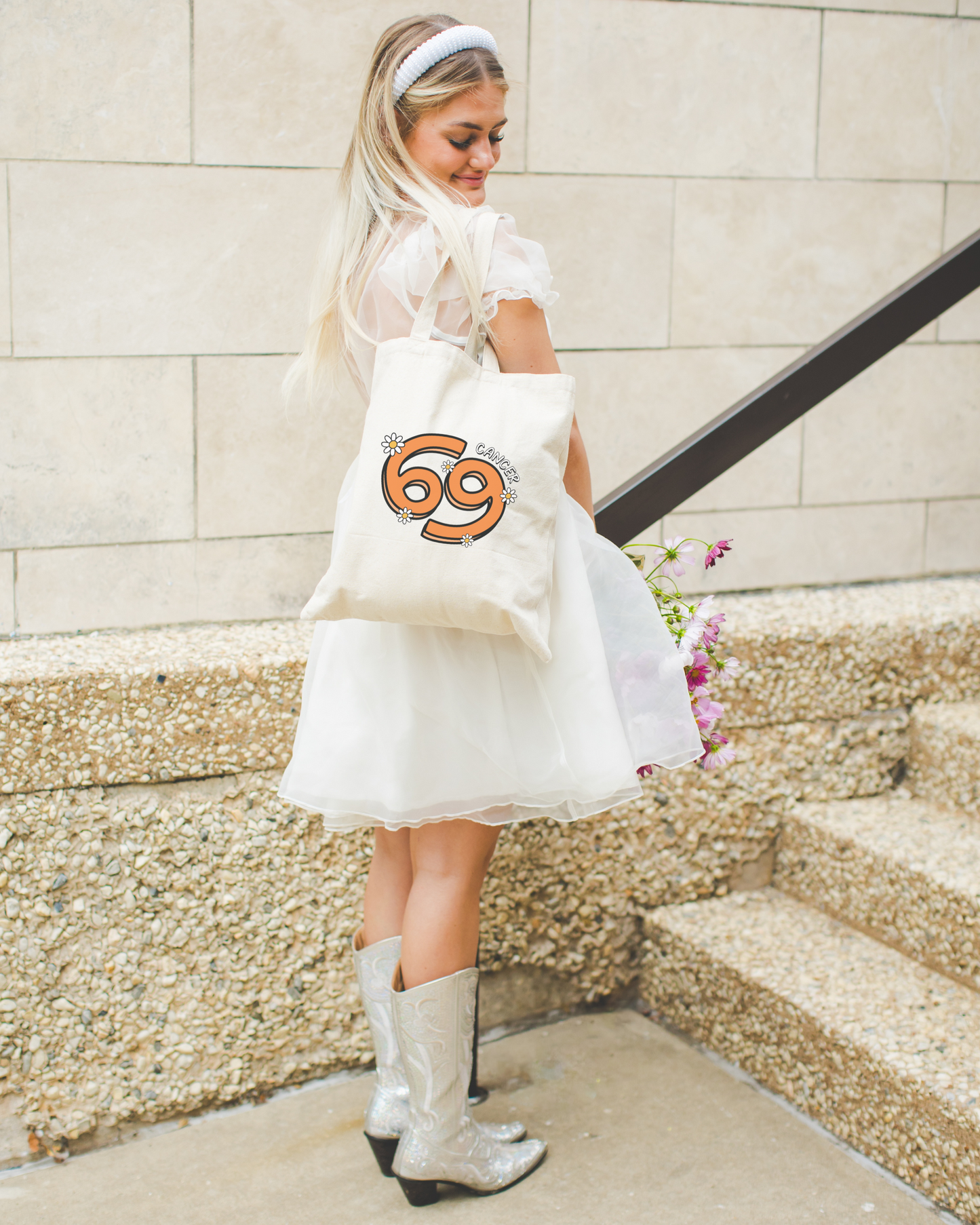 Cancer Tote Bag